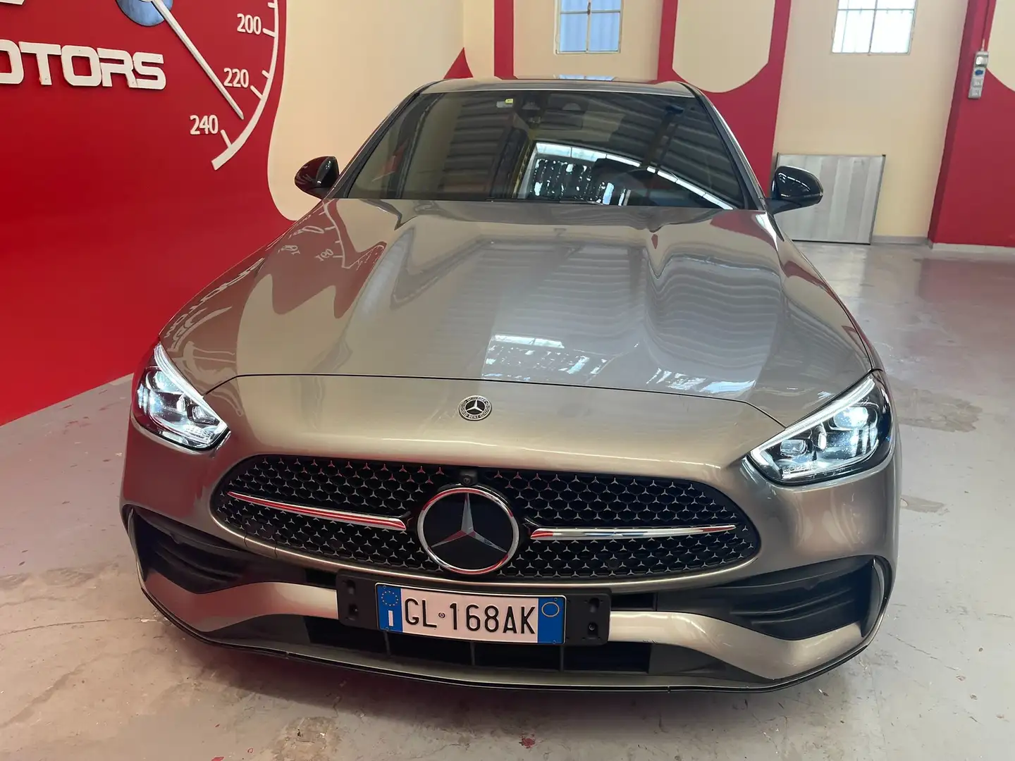 Mercedes-Benz C 300 C 300D MHEV Premium Plus AUTO *UNICO PROPRIETARIO* Argento - 2