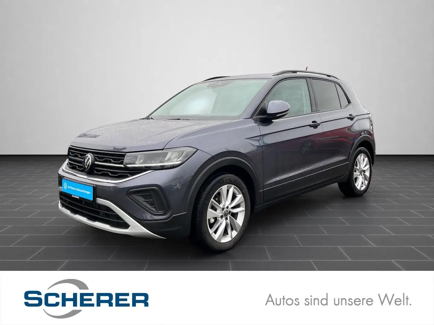 Volkswagen T-Cross 1.0 TSI *Life* DSG Kamera SHZ VKZ-Erk. A Grau - 1