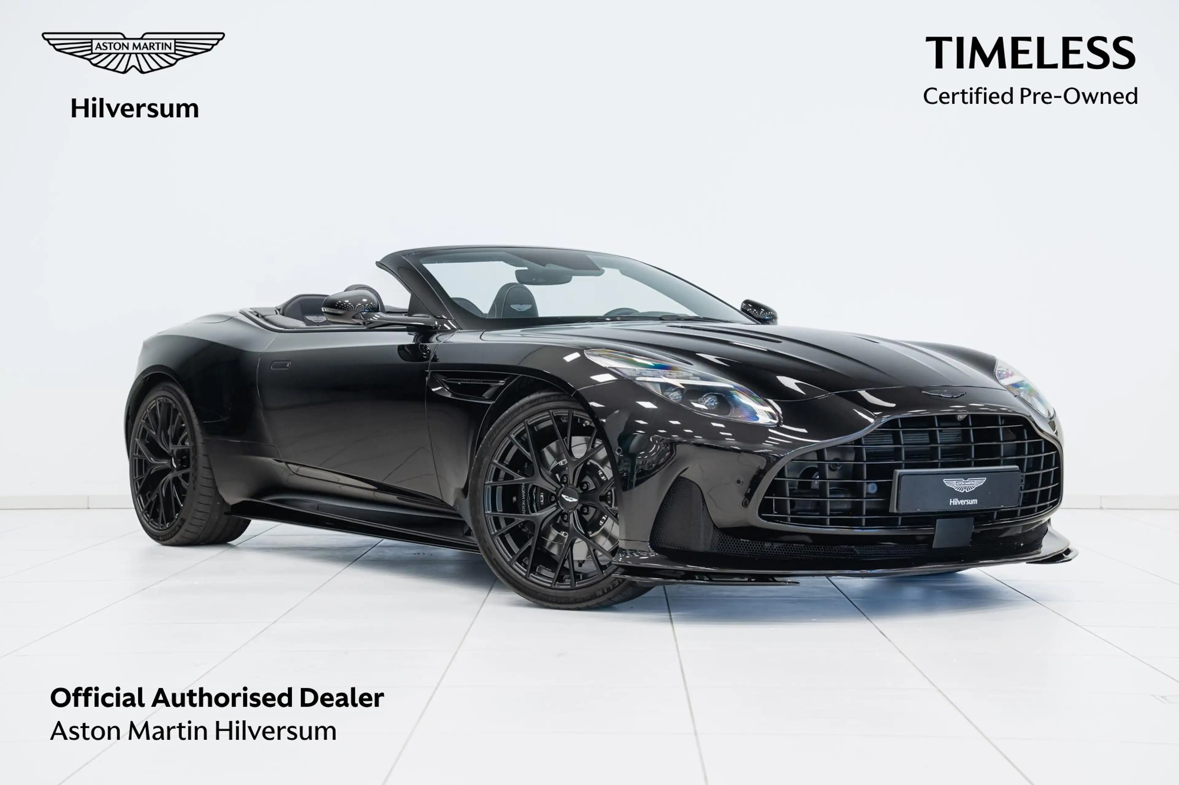 Aston Martin DB12 Volante | Onyx Black | Bowers & Wilkins | Incl. BP