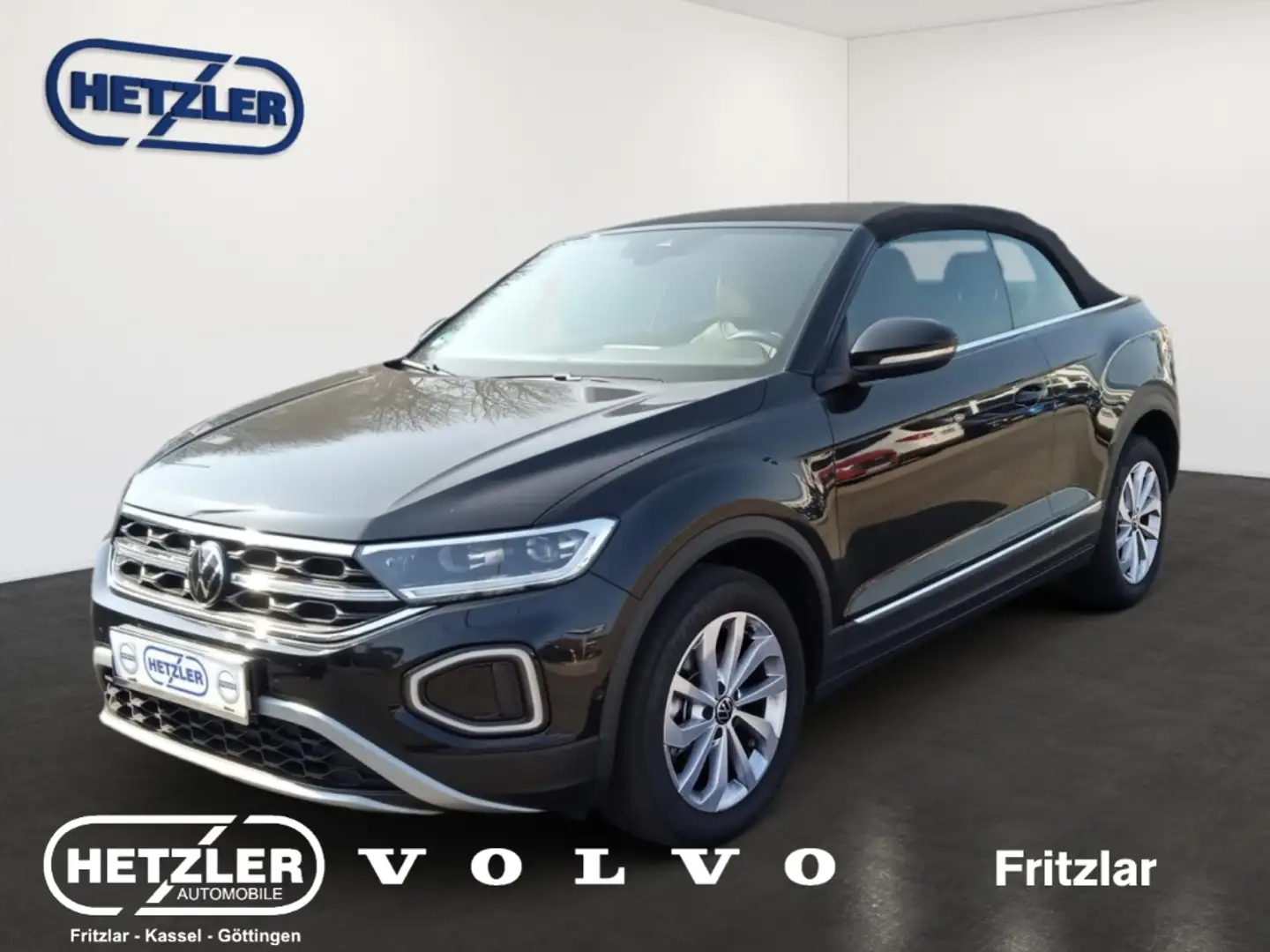 Volkswagen T-Roc Cabriolet Style 1.5 TSI EU6d 7-Gang DSG IM KUNDENA Schwarz - 1