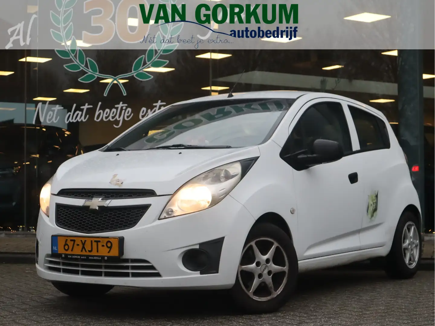 Chevrolet Spark 1.0 16V LS Bi-Fuel / EXPORT / HANDEL Wit - 1