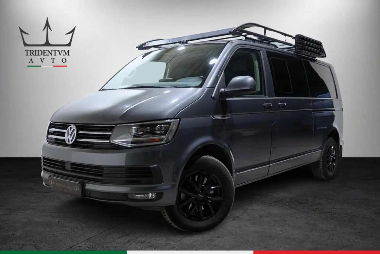 Volkswagen T6 Multivan Multivan Lunga 2.0 tdi Prestige+ 4motion 204cv Gris - 1