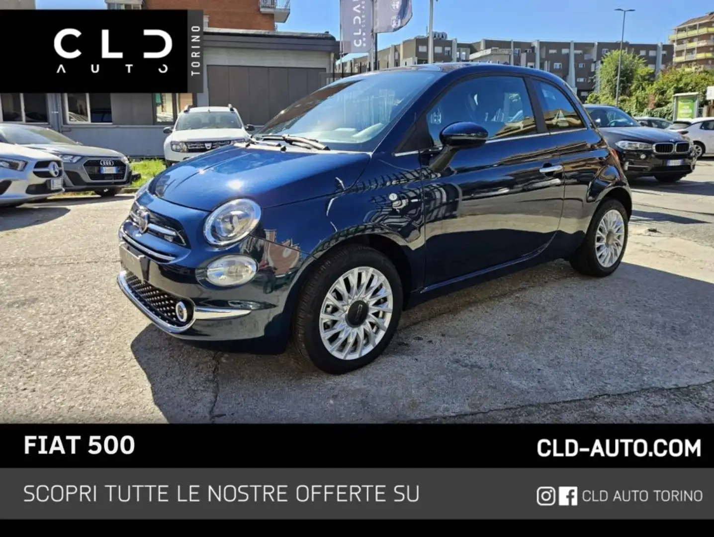 Fiat 500 1.0 Hybrid Dolcevita PREZZO PROMO Blu/Azzurro - 1