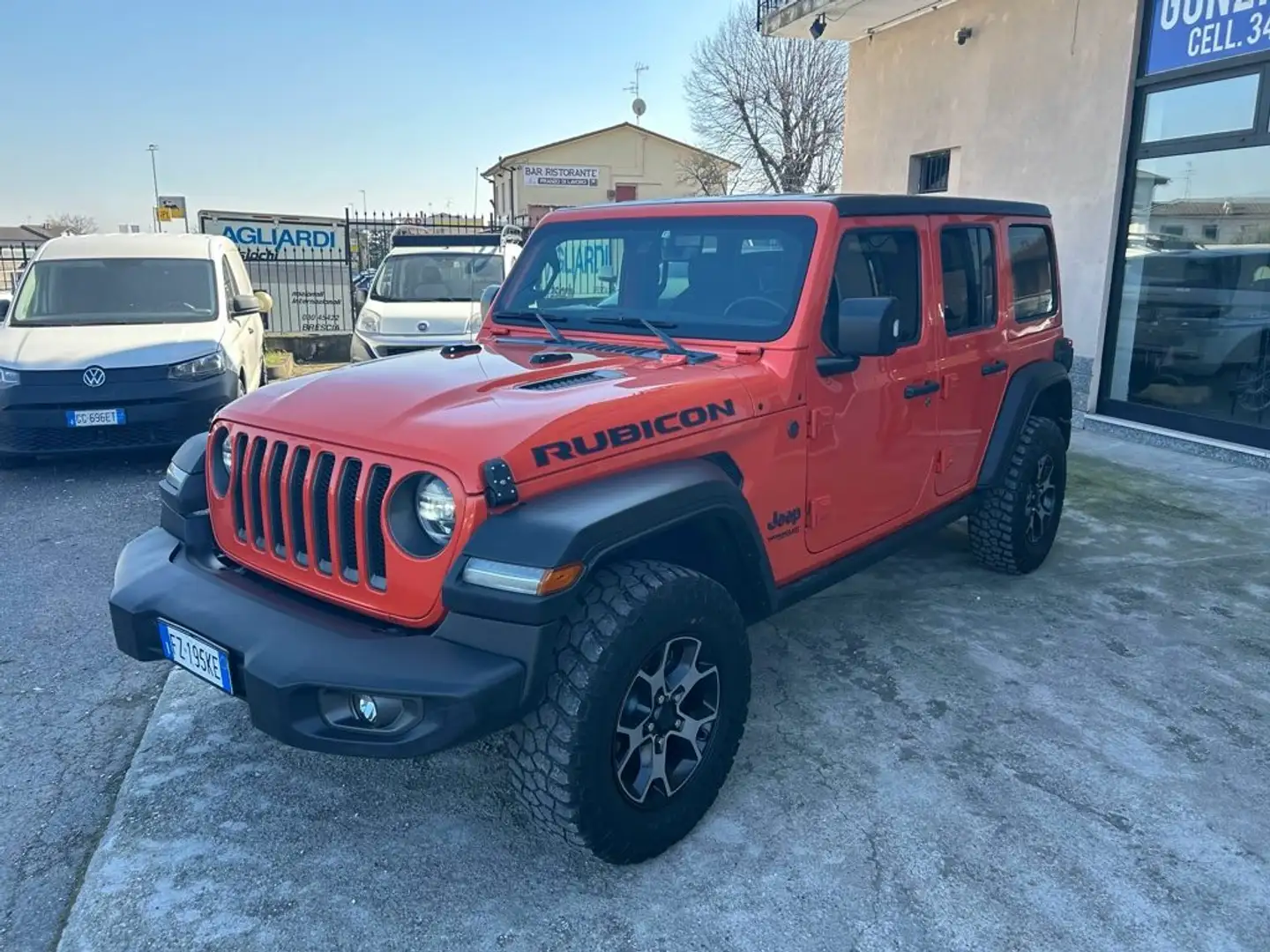 Jeep Wrangler Unlimited 2.2 Mjt II Rubicon Arancione - 2