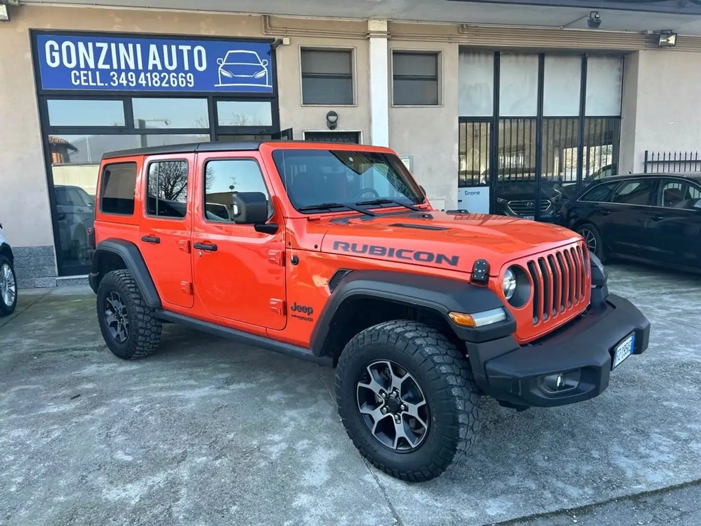 Jeep Wrangler Unlimited 2.2 Mjt II Rubicon Arancione - 1