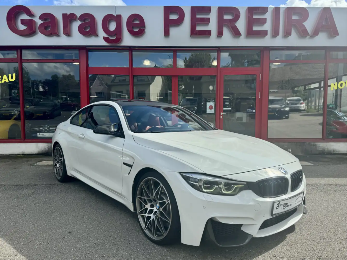 BMW M4 3.0 DKG COMPETITION FACELIFT CARBON HARMAN KARDON Blanc - 1
