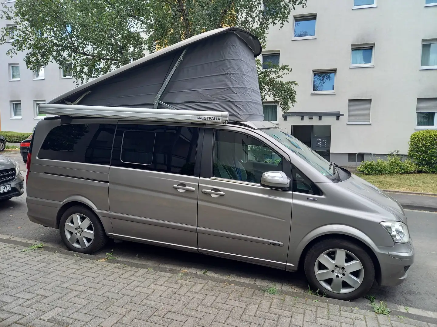 Caravans-Wohnm Mercedes-Benz Viano 2.2 CDI Marco Polo 200PS 121TKM Silber - 1