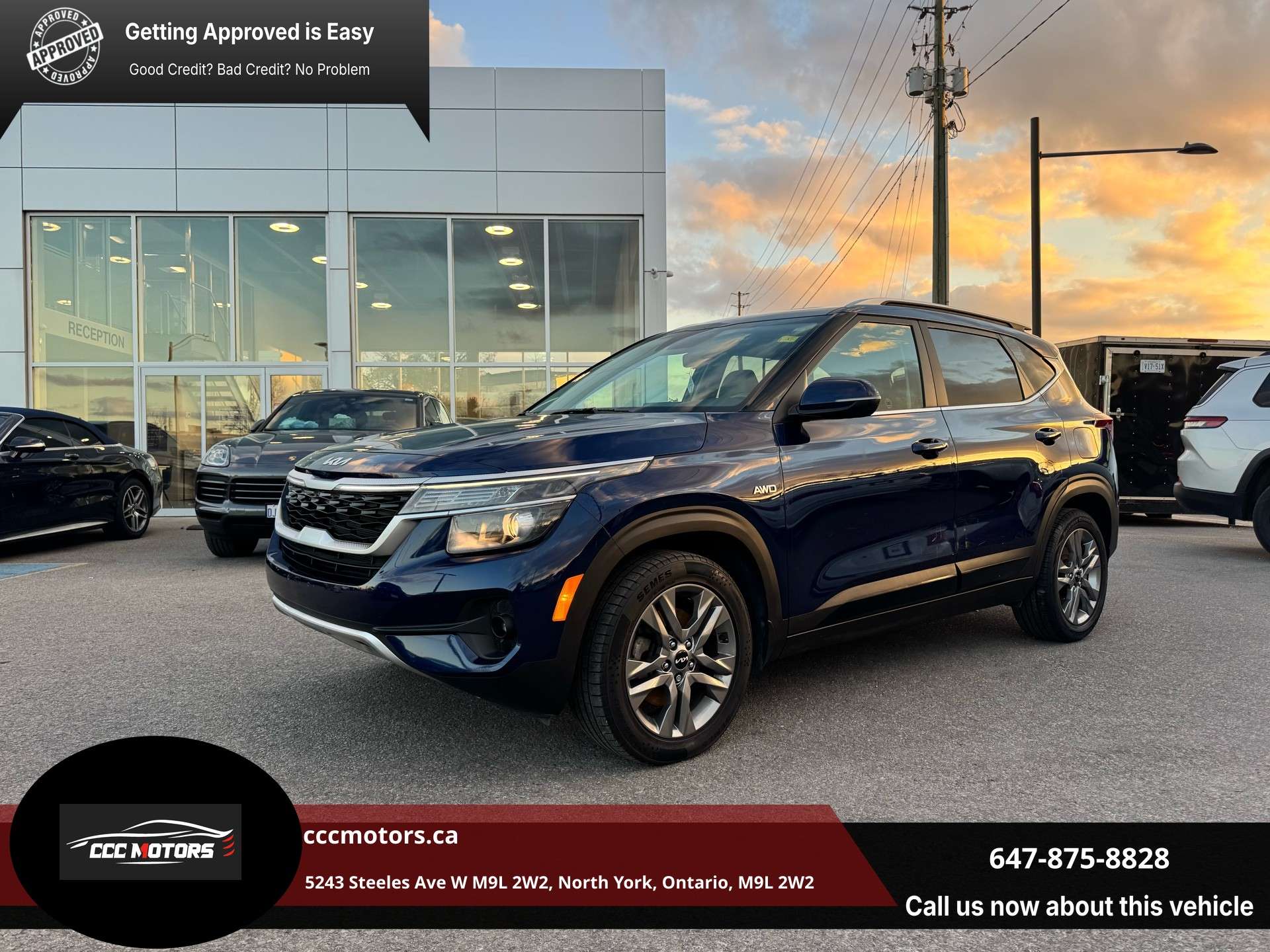 2022 Kia Seltos S FWD, S AWD, Nightfall Edition