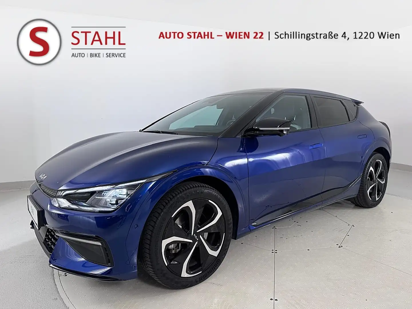 Kia EV6 /GT-LINE/PREMIUM/77,4KWH/AT/RWD/229/S|Auto Stah... Blau - 1