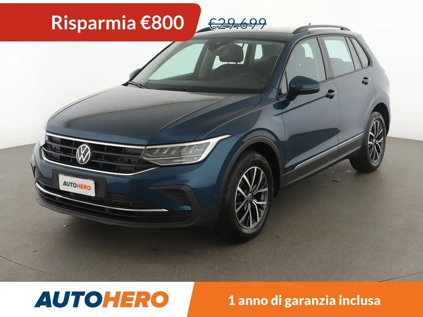 Volkswagen Tiguan 1.5 TSI ACT Life 150 CV Blu/Azzurro - 1
