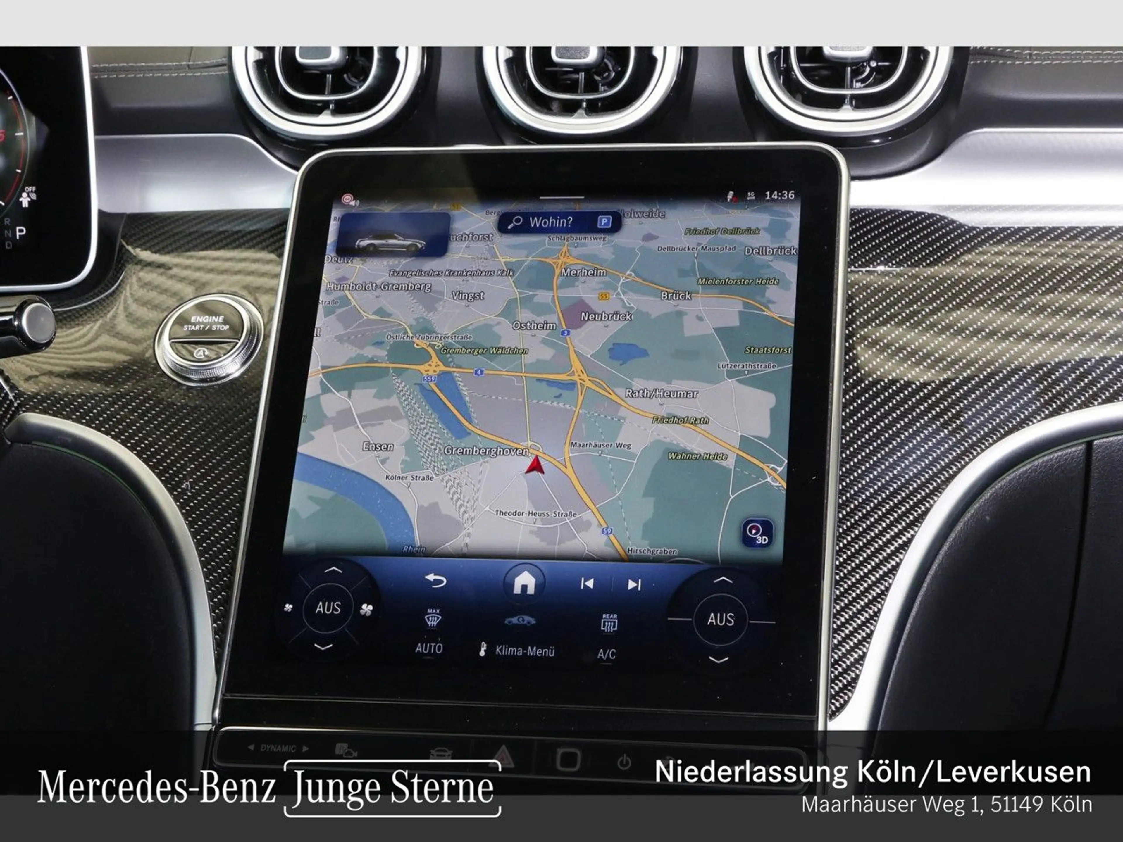 Mercedes-Benz CLE 220 d AMG+NIGHT+360+LED+TOTW+KEYLESS+9G — photo 14