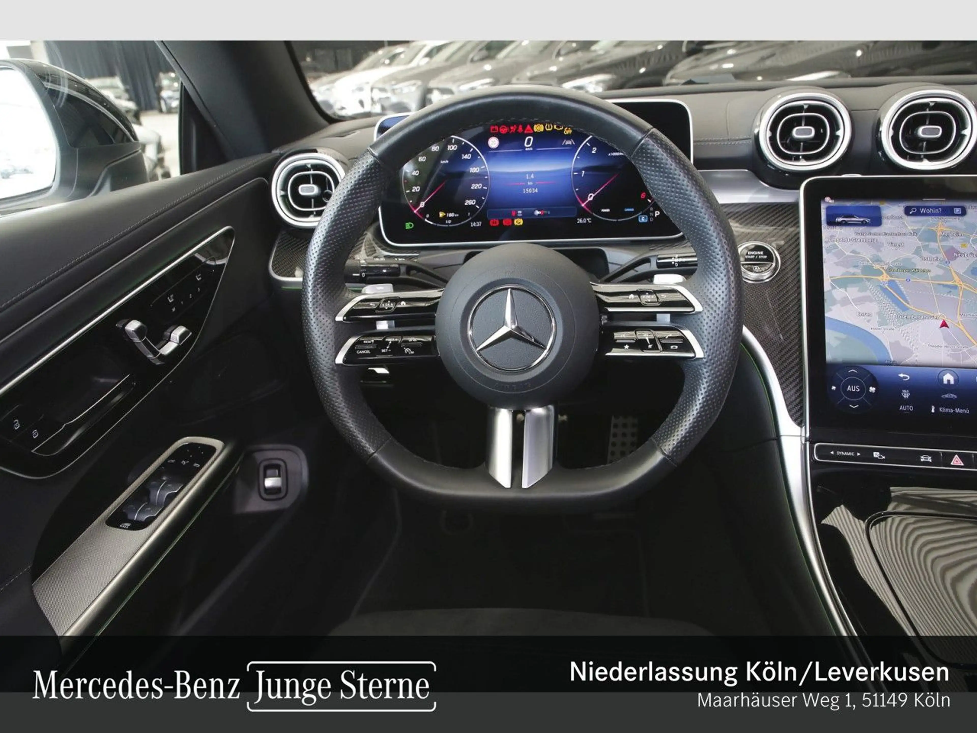 Mercedes-Benz CLE 220 d AMG+NIGHT+360+LED+TOTW+KEYLESS+9G — photo 12