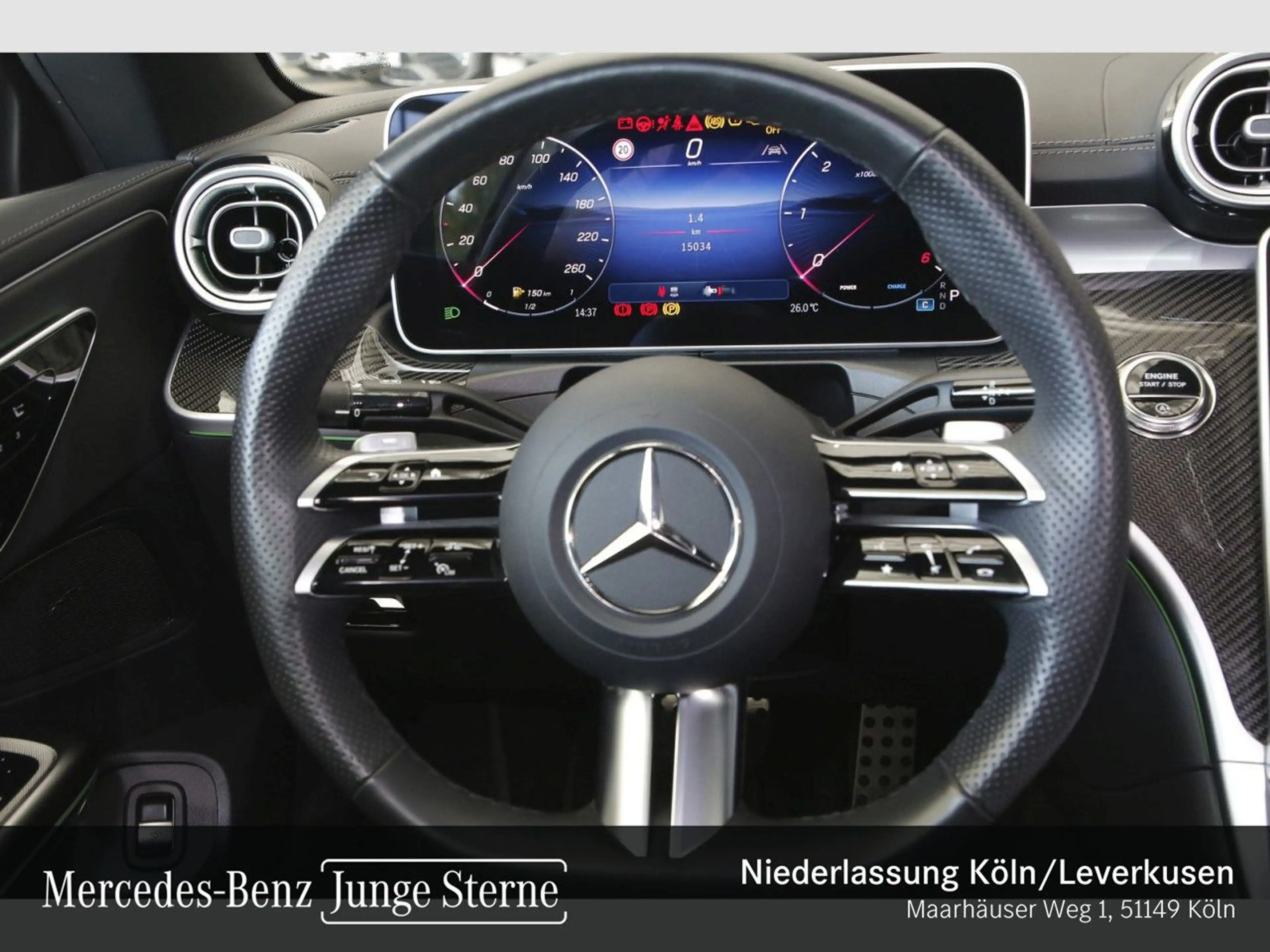 Mercedes-Benz CLE 220 d AMG+NIGHT+360+LED+TOTW+KEYLESS+9G — photo 13