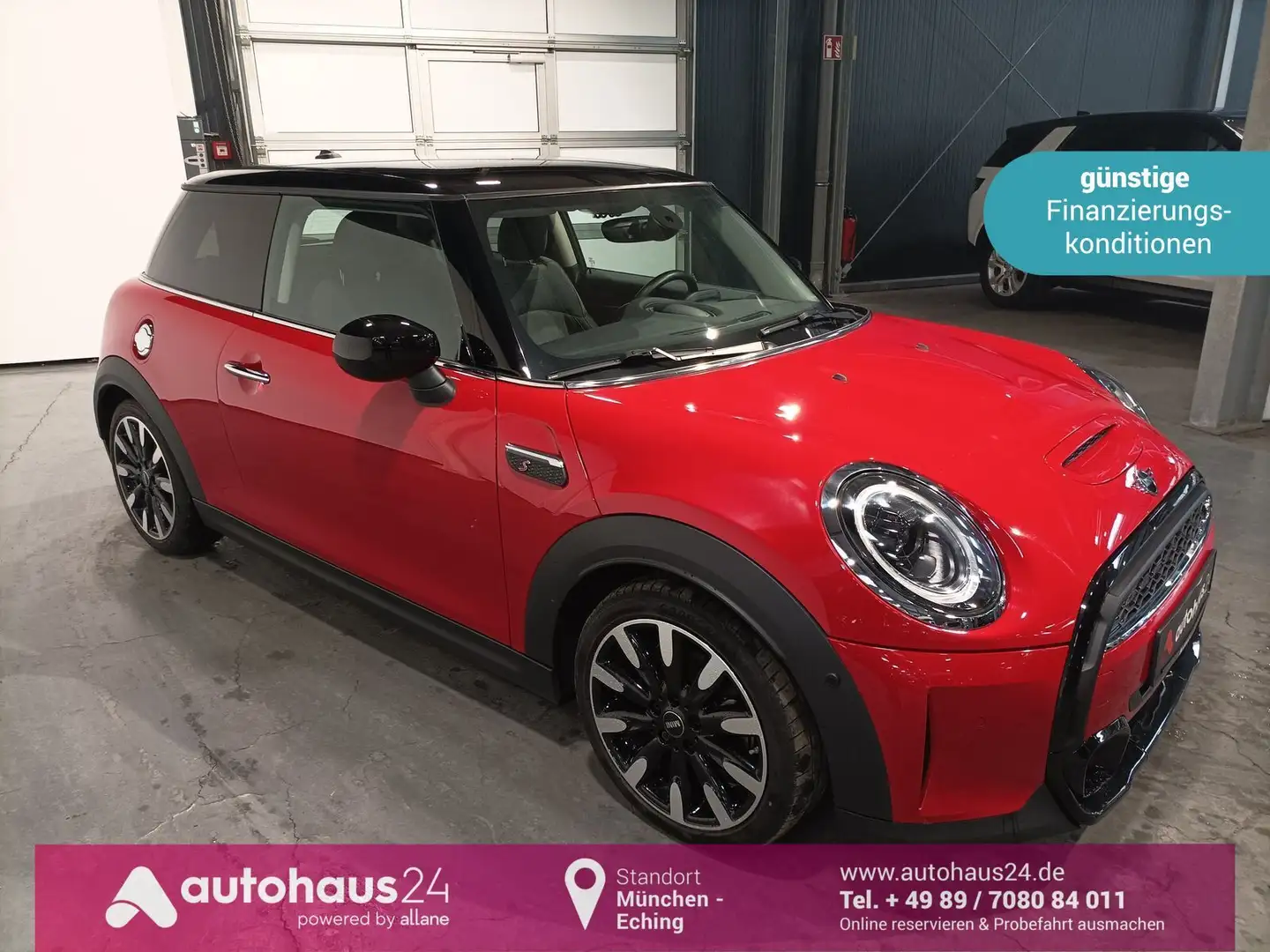 MINI Cooper S Classic Trim LED|Navi|PDC|Kamera|Sitzhz Rot - 1