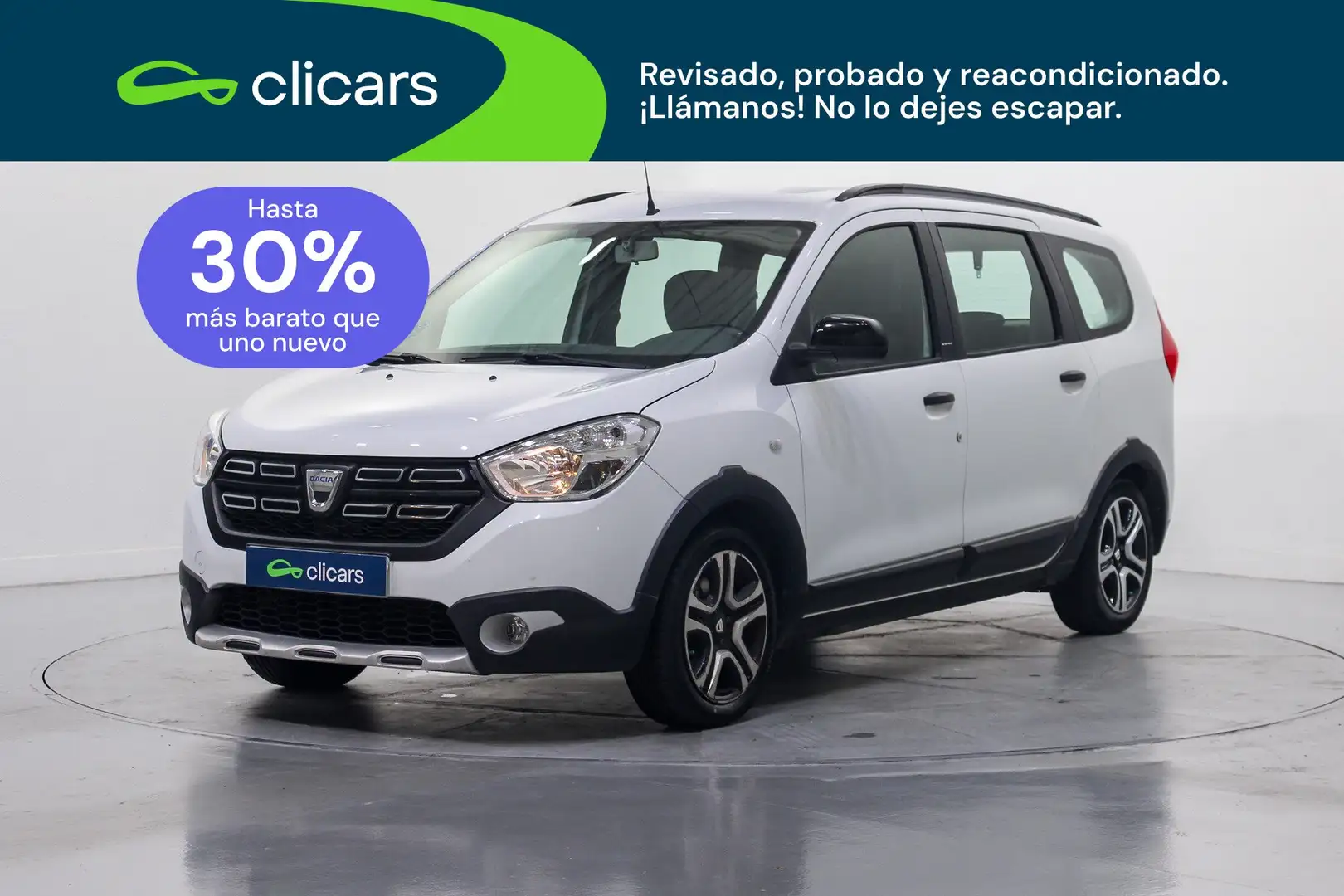 Dacia Lodgy 1.5dCi SL Nómada 7pl. 81kW Blanco - 1