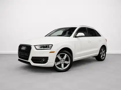 White 2015 Audi Q3 SUV / Crossover 6-Speed Automatic