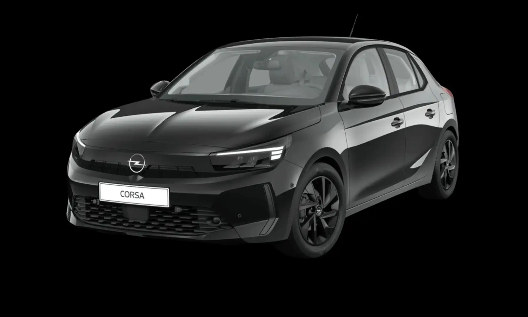 Opel Corsa Edition 1.2 Turbo *Sitzheizung*Klimaanlage* Noir - 2