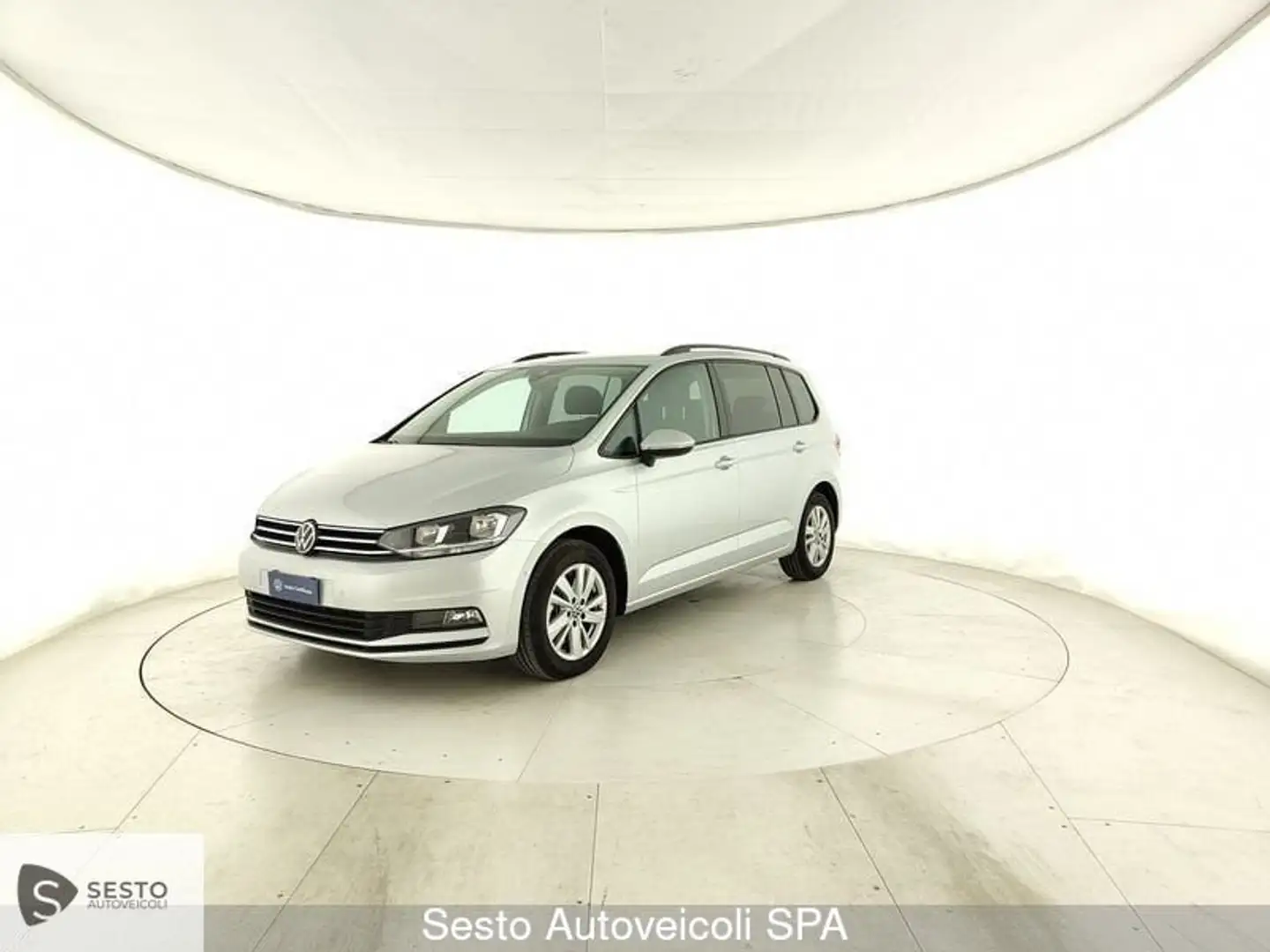Volkswagen Touran 2.0 tdi Business dsg Zilver - 1