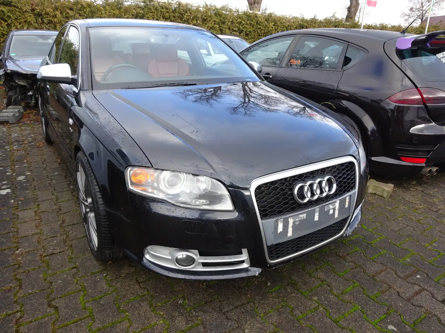 Audi S4 4.2 quattro Xenon Leder "Rechtslenker" Schwarz - 1