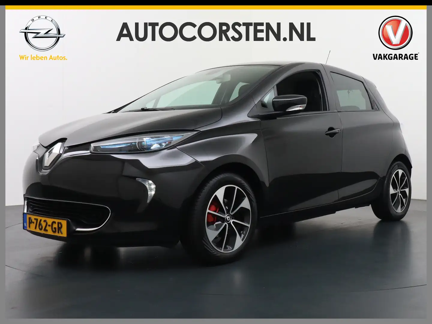 Renault ZOE Q90 Intens 41kWh Navi Ecc Camera Keyless PDC Lmv L Negro - 1