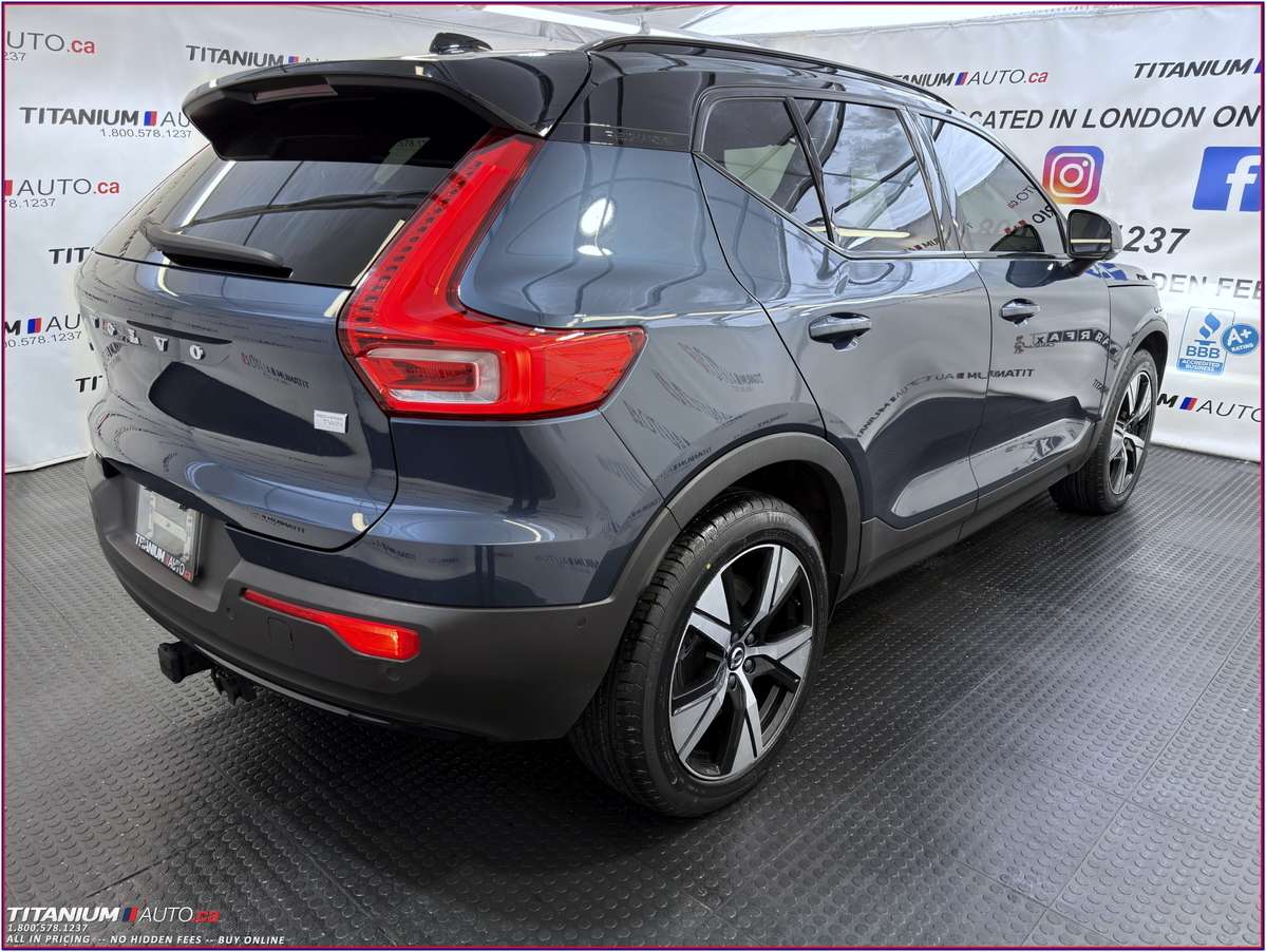 2022 Volvo XC40 Twin Plus P8 eAWD-Pano Roof-360 Camera-359KM Range alt 5