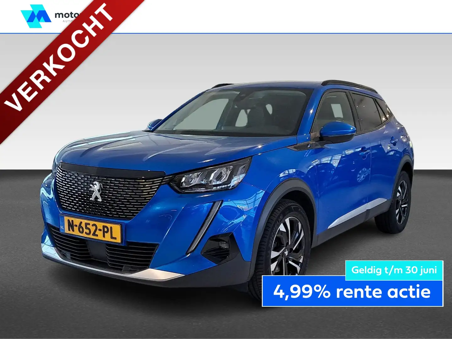 Peugeot 2008 1.2 Puretech 100pk Allure Pack / Navigatie / Camer Azul - 1
