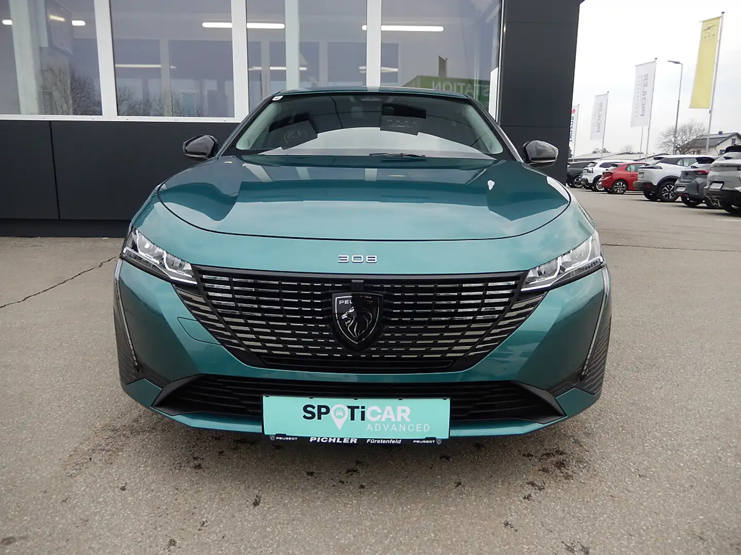Peugeot 308 SW Hybrid 145 e-DSC6 Allure Blau - 2