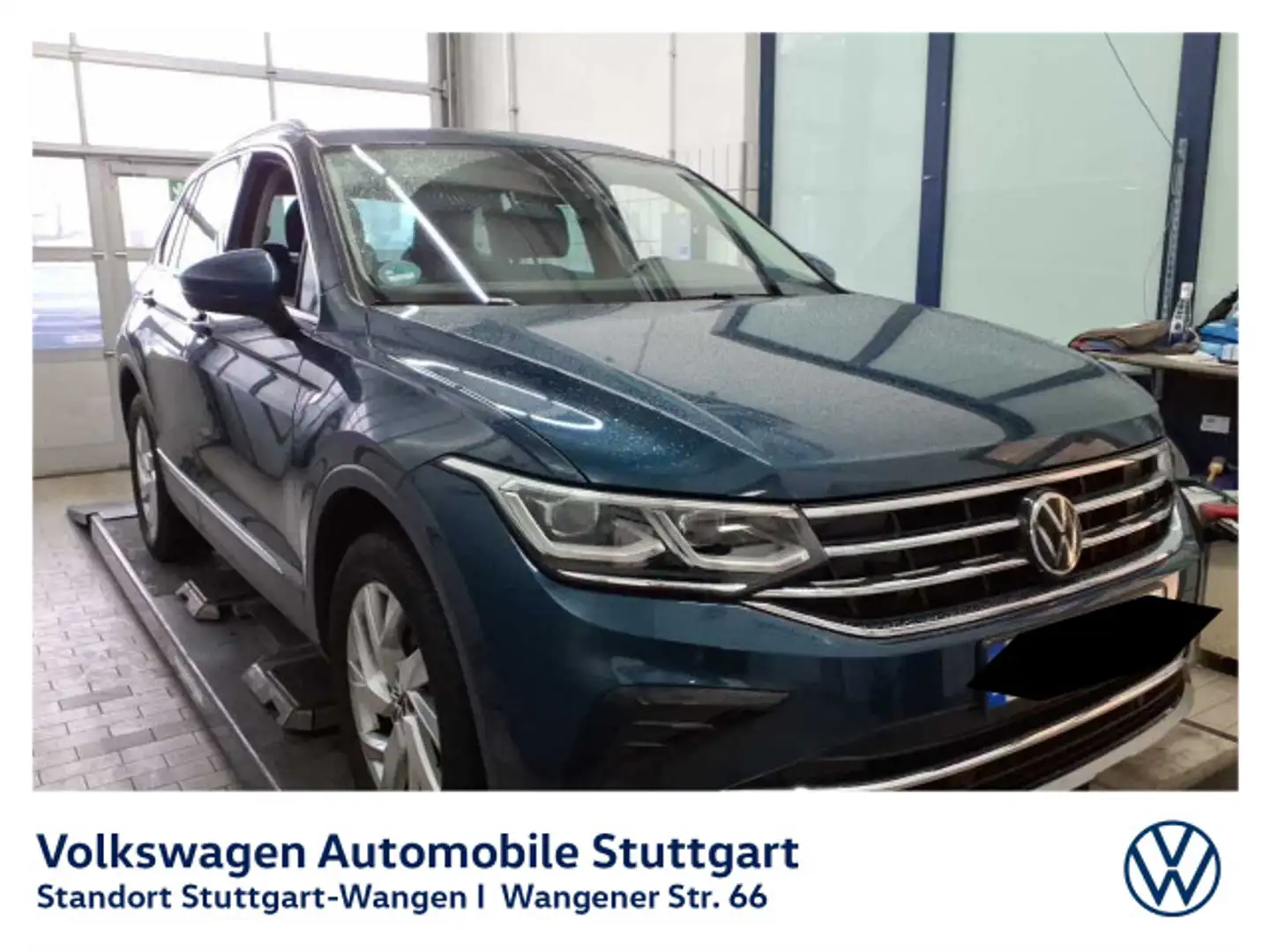 Volkswagen Tiguan Elegance 1.4 TSI Hybrid DSG Navi Pano AHK Blau - 2