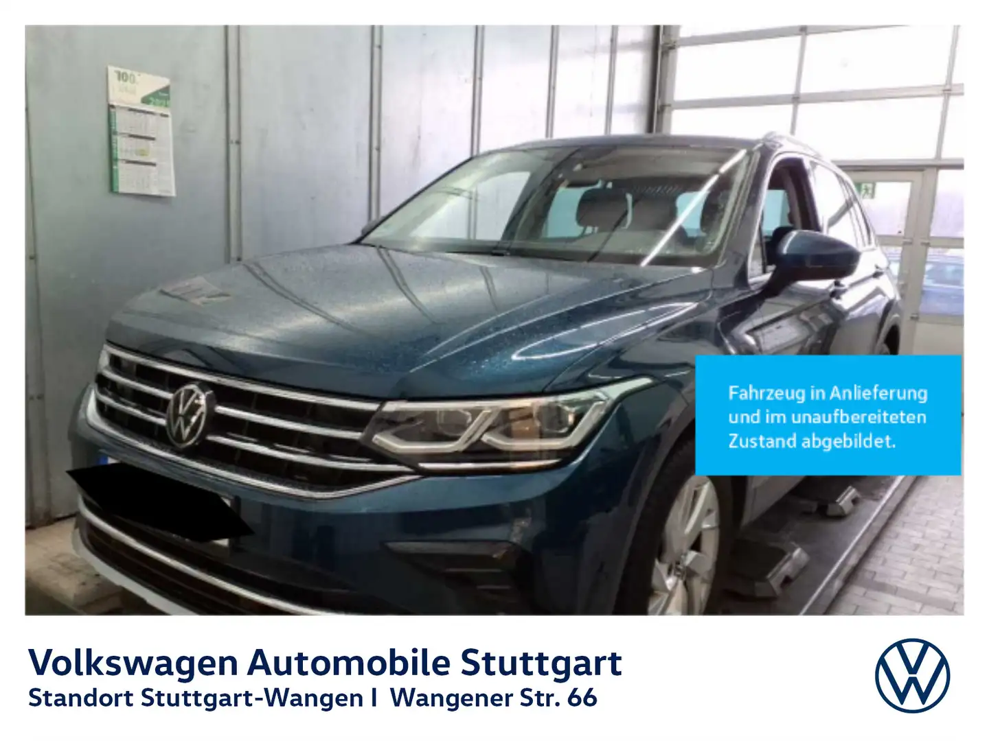 Volkswagen Tiguan Elegance 1.4 TSI Hybrid DSG Navi Pano AHK Blau - 1