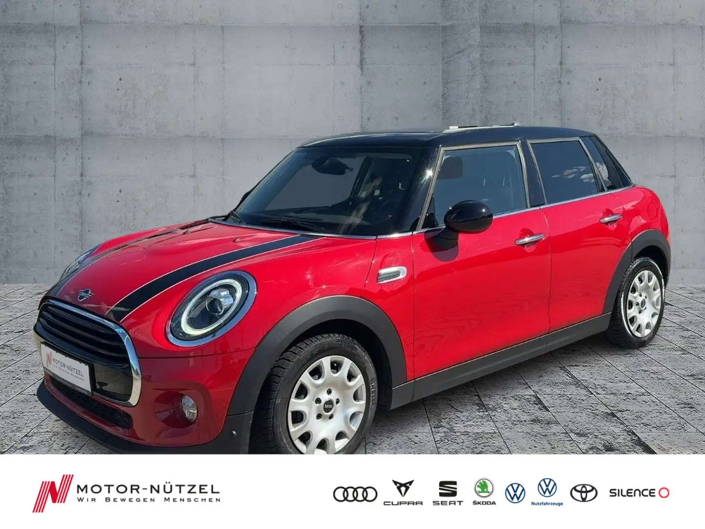 MINI Cooper 1.5 LED+NAV+SHZ+PDC+PANO+MFA+START-STOP Red - 1