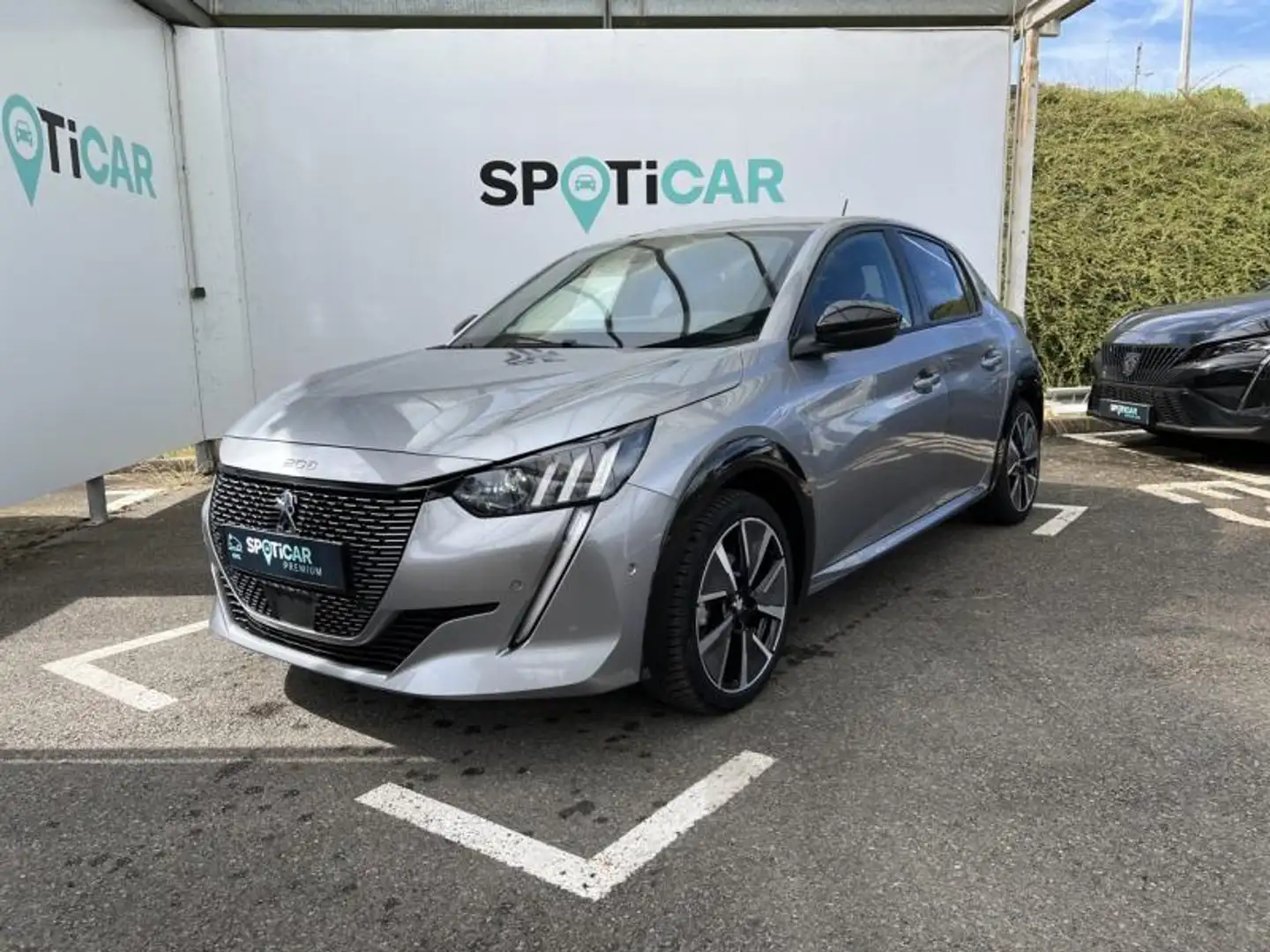 Peugeot e-208 e-208 136ch GT Line Gris - 1