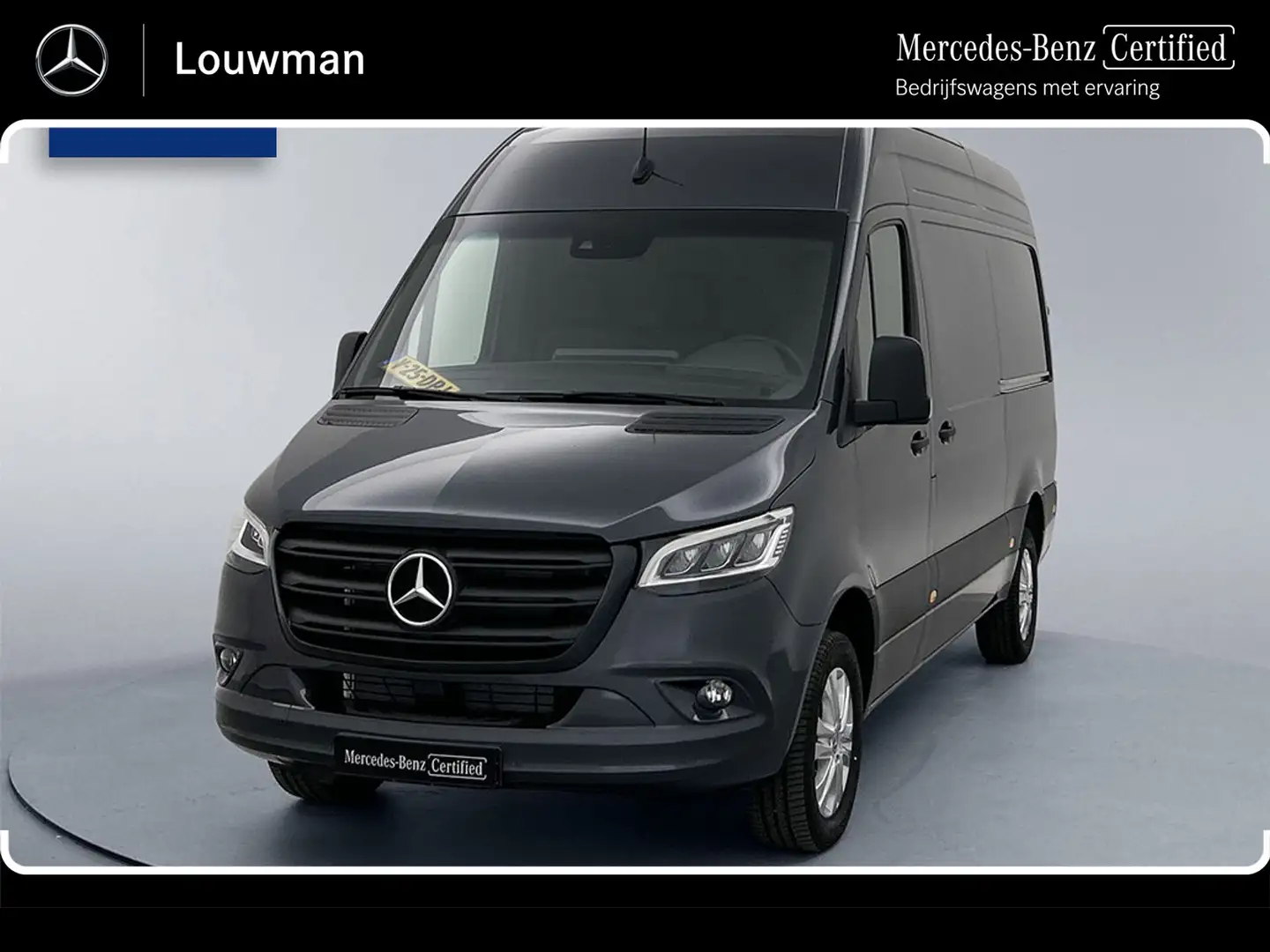 Mercedes-Benz Sprinter 319 1.9 CDI L2H2 RWD 24 Maanden Certified Garantie Grijs - 1