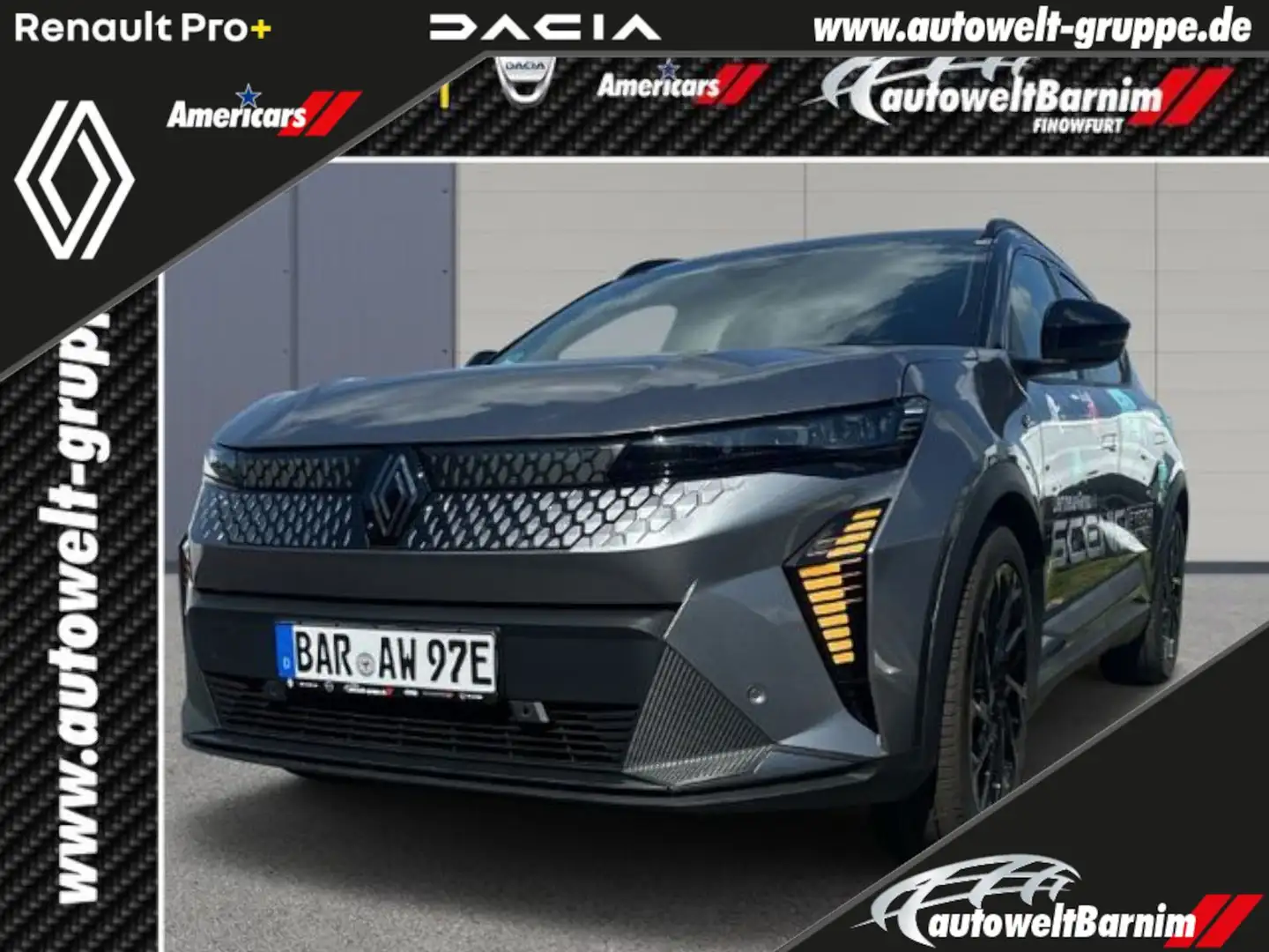 Renault Scenic Electric 220 Lon Scenic E-Tech 100% ele Esprit Alpine 220 Long Range Grau - 1