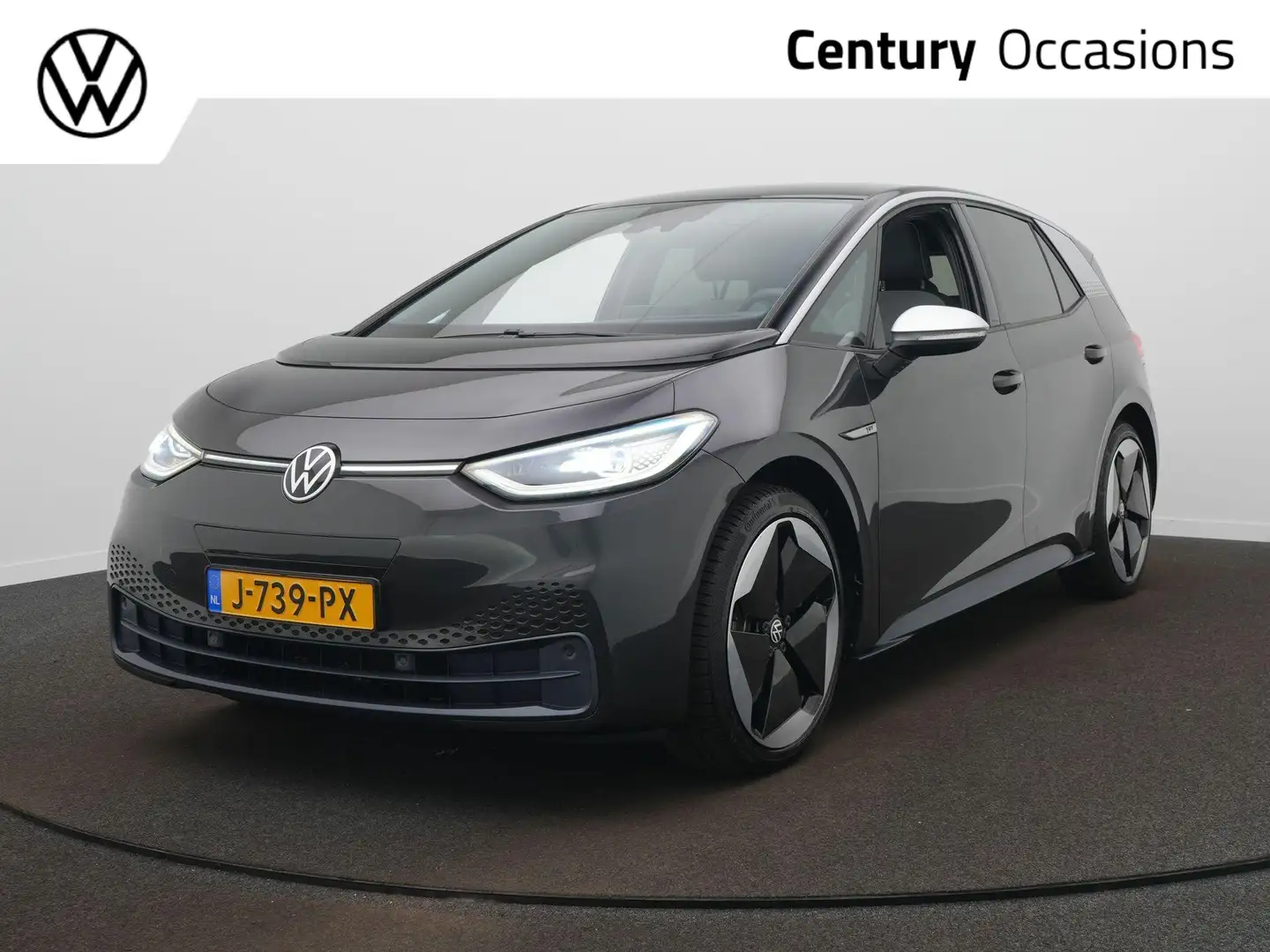 Volkswagen ID.3 First Max 58 kWh / Panodak / Elek. Stoelen / IQ-Li Grijs - 1