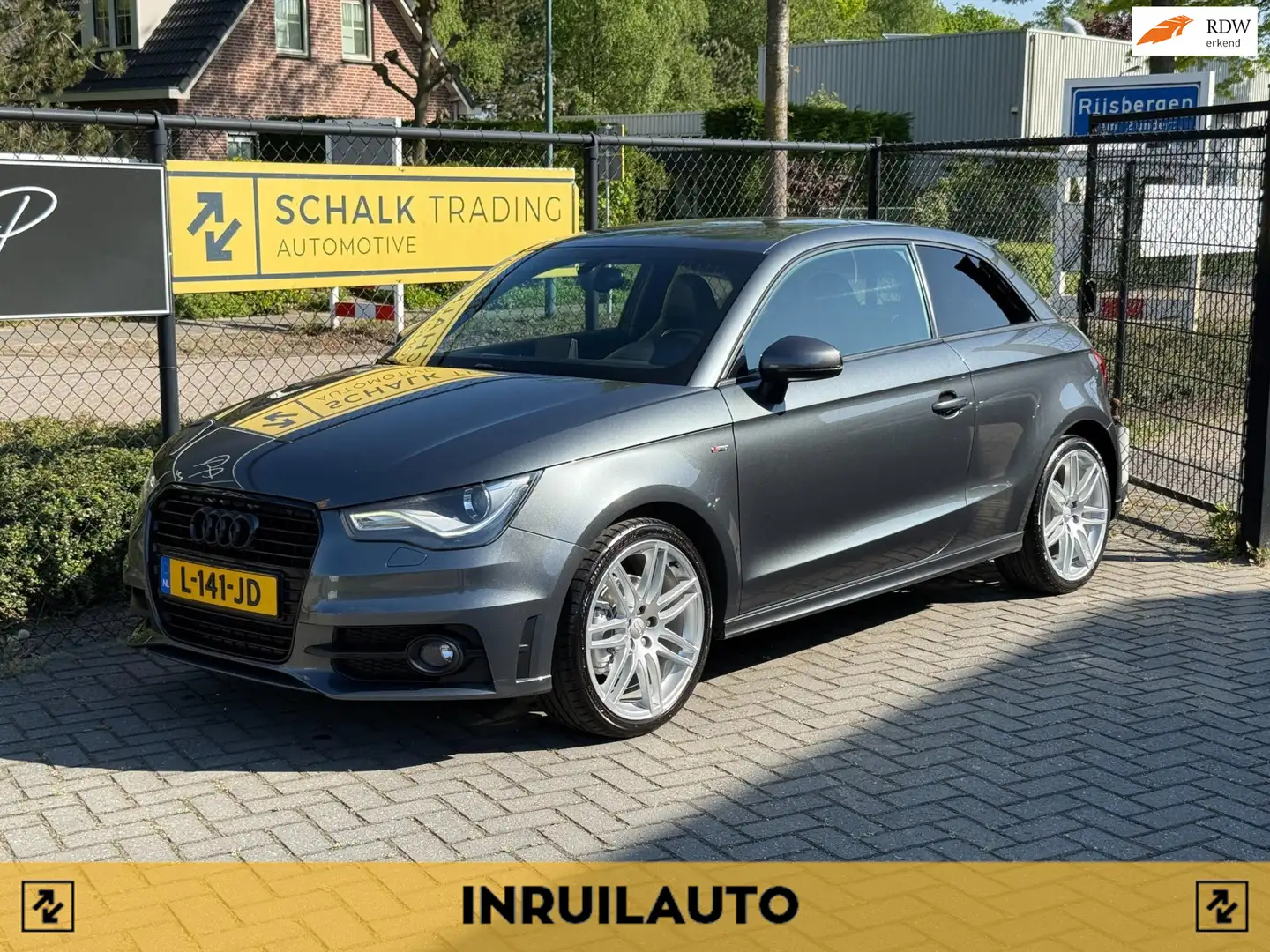 Audi A1 1.4 TFSI|2x S-line|Leder bekleding|Dealer onderhou Gri - 1