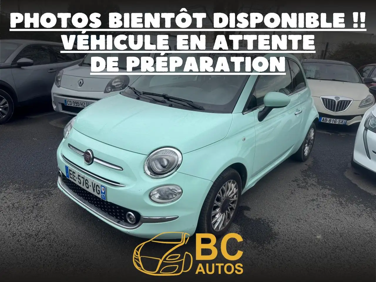 Fiat 500 1.2i - 69  BERLINE Lounge PHASE 2