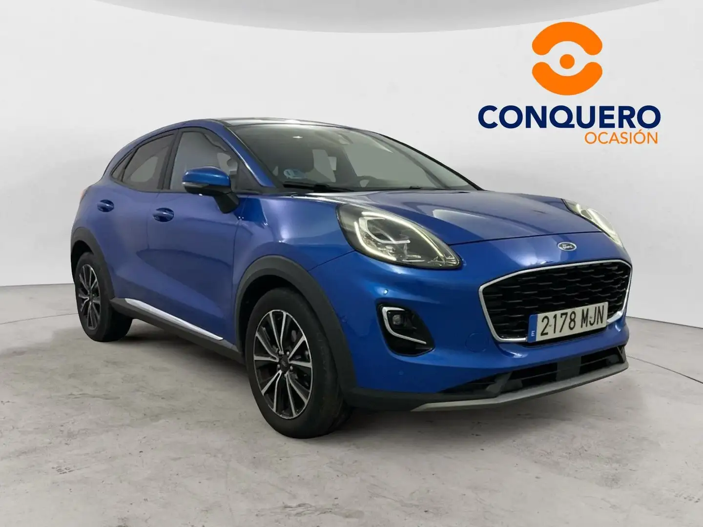 Ford Puma 1.0 EcoBoost MHEV Titanium Aut. 125 Azul - 1