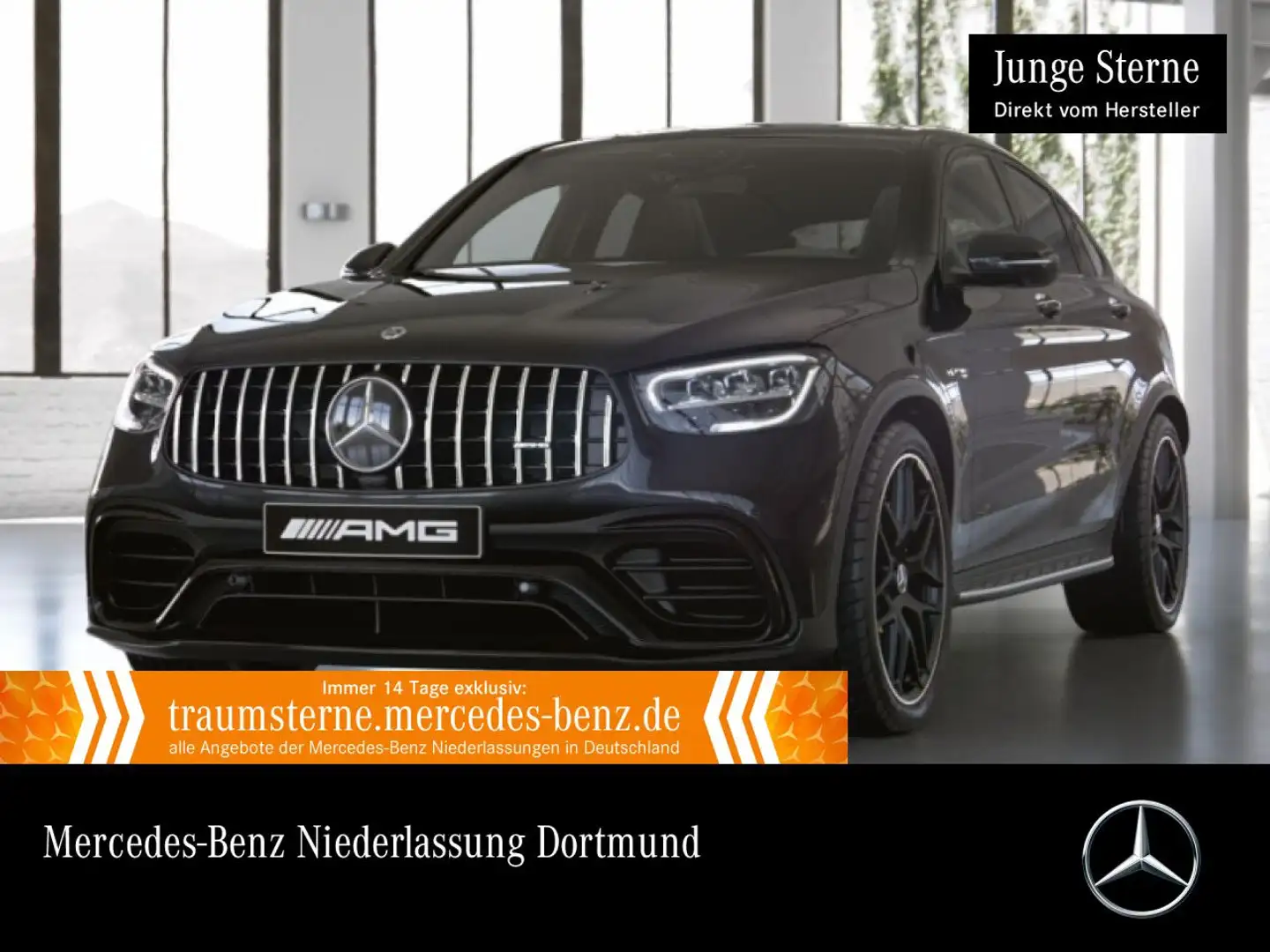 Mercedes-Benz GLC 63 AMG GLC 63 S Coupé 4M NIGHT+DRIVERS+360+LED+FAHRASS Schwarz - 1