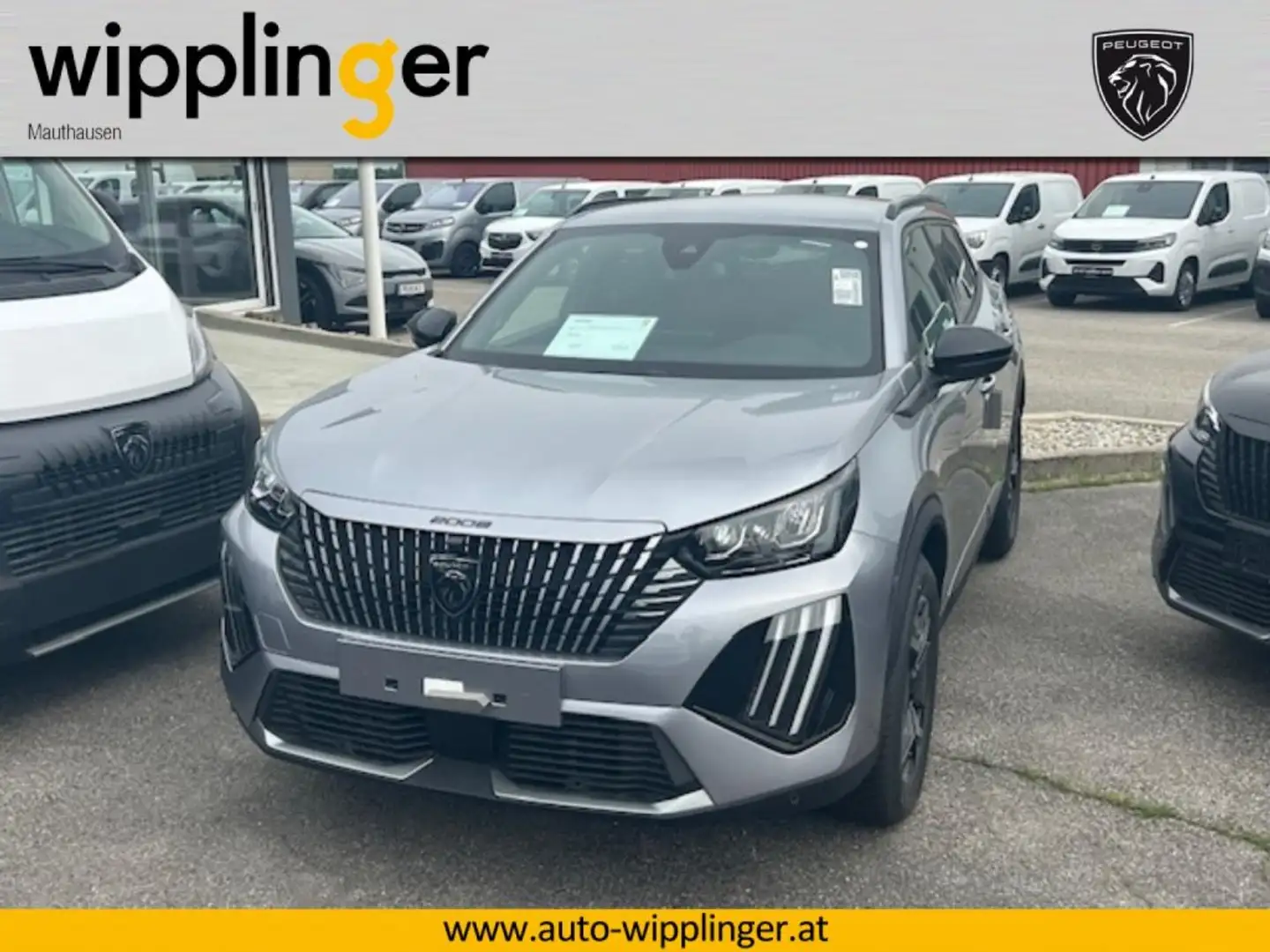 Peugeot 2008 Allure Hybrid 145 e-DCS6 Grau - 2