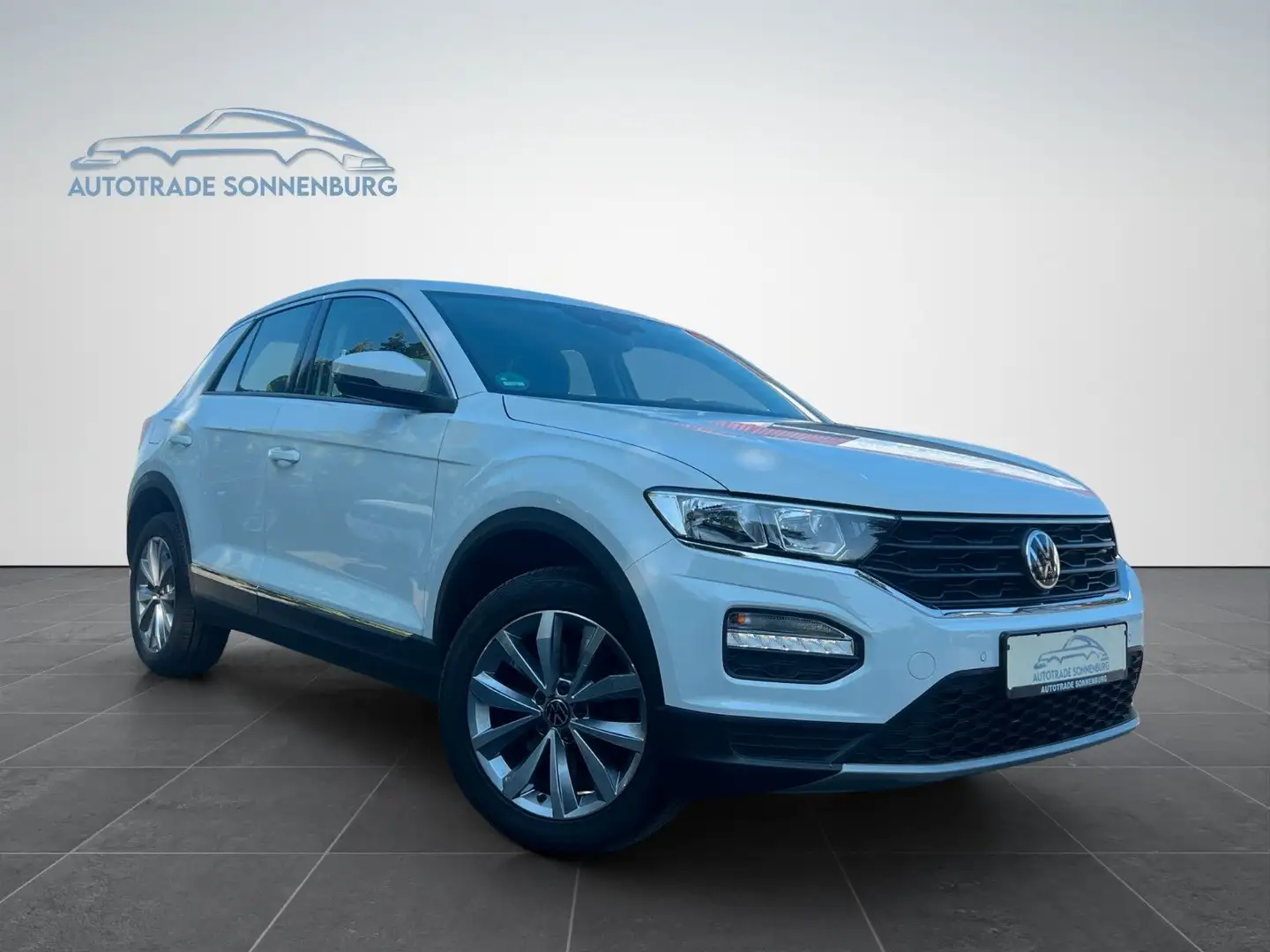 Volkswagen T-Roc Style/NAV/APPLECAR/ACC Blanc - 1