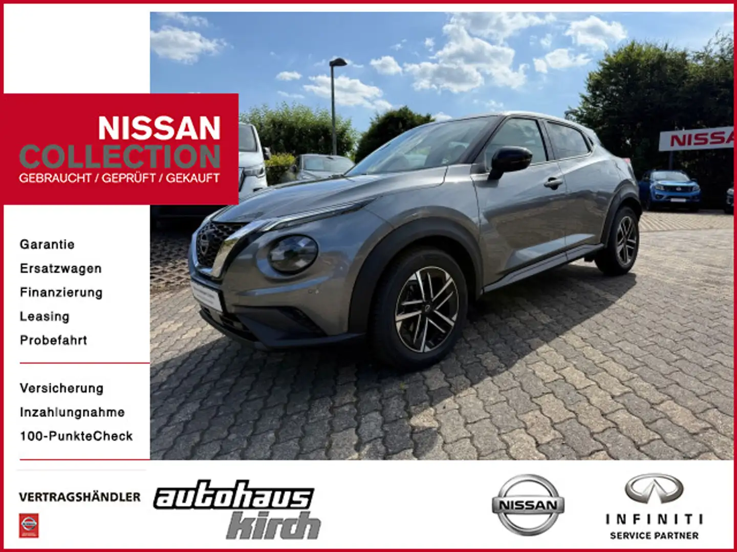 Nissan Juke N-Connecta 114PS Gris - 1