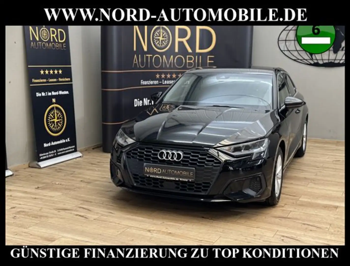 Audi A3 Sportback 2.0 TDI S-Tronic Virt.Cockpit/Navi Schwarz - 1