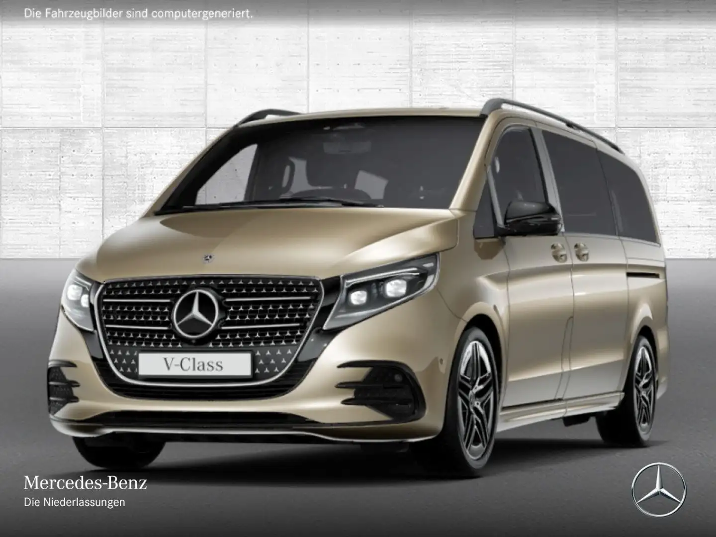 Mercedes-Benz V 300 d 4M EXCLUSIVE+Allrad+AMG+9G+AHK+StandHZ+DIS Gold - 2