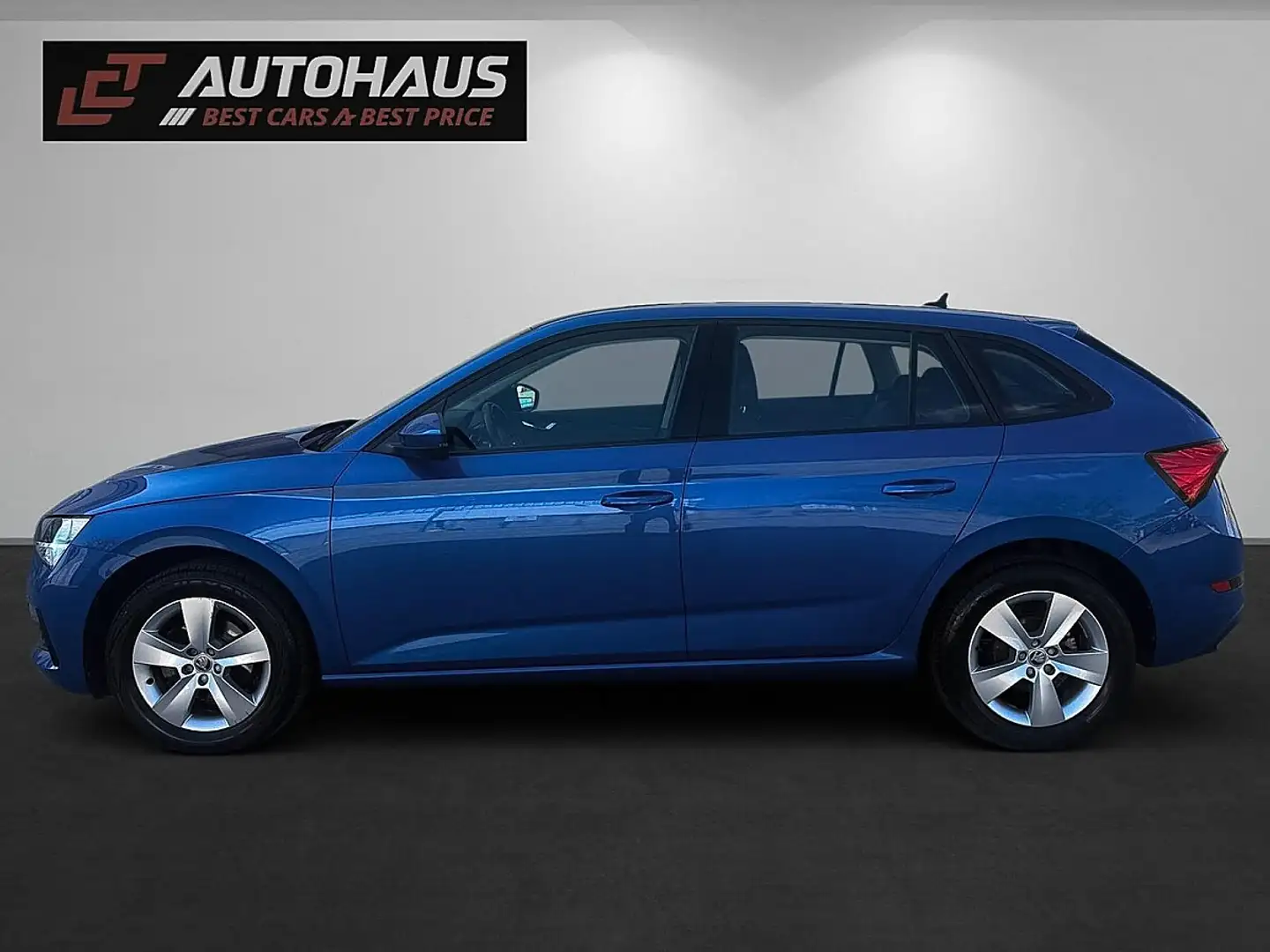 Skoda Scala 1,0 TSI Ambition DSG | 1.BESITZ | TOP GEPFLEGTE... Blau - 2