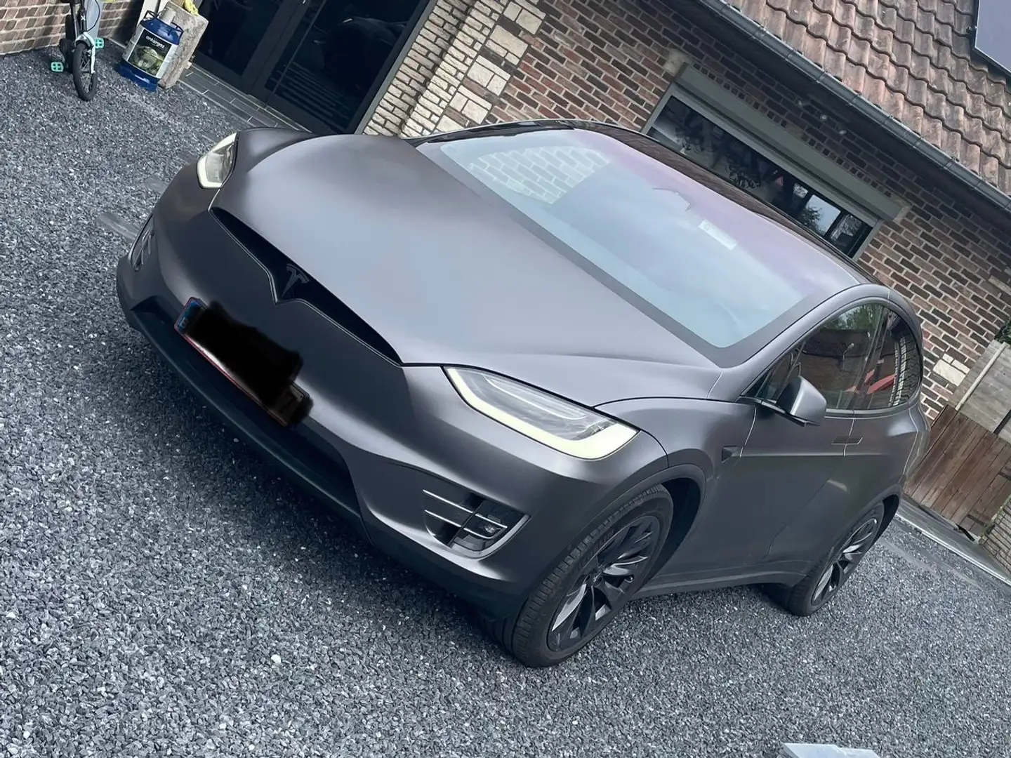 Tesla Model X X 100 kWh Dual Motor Standard Ra. (EU6.2 Noir - 1