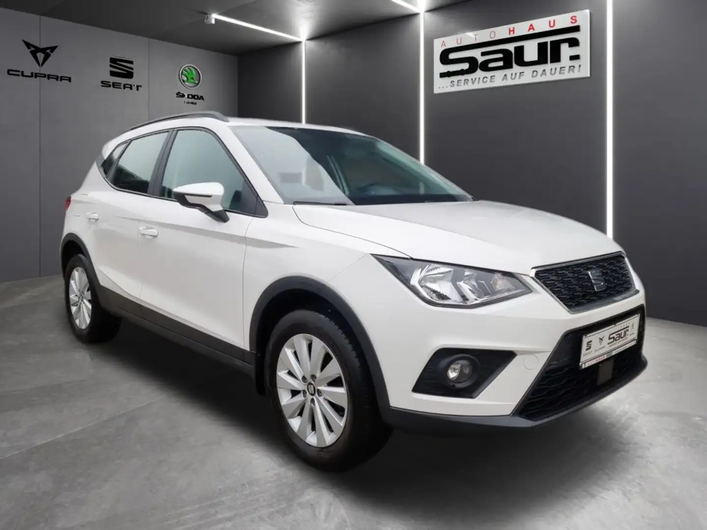 SEAT Arona 1.0 TSI OPF Style |PDC|KLIMA|WINTER-PAKET|GRA| Weiß - 2