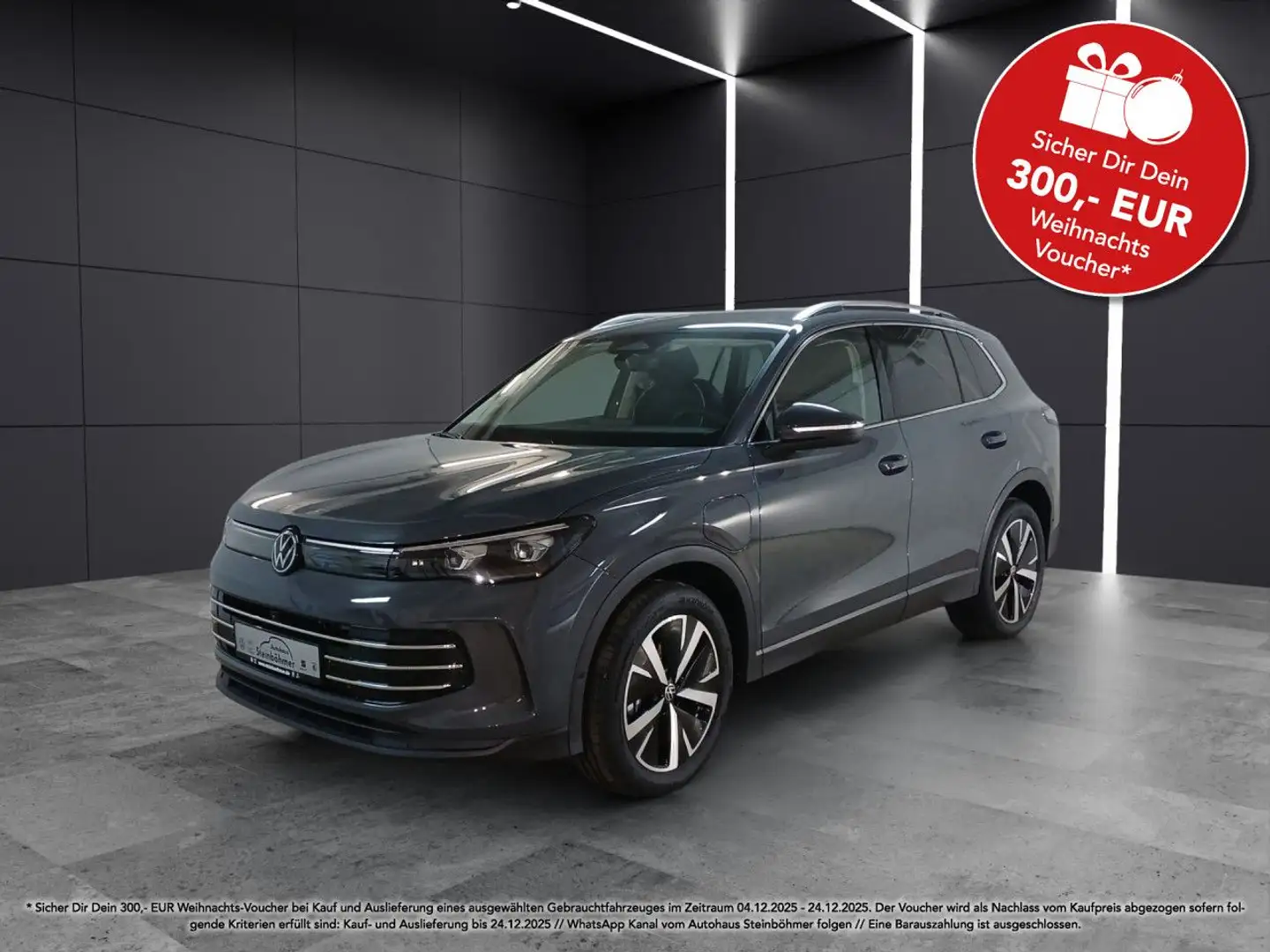 Volkswagen Tiguan Elegance 1.5 eHybrid AHK IQ.Light 19"Catani Grau - 1