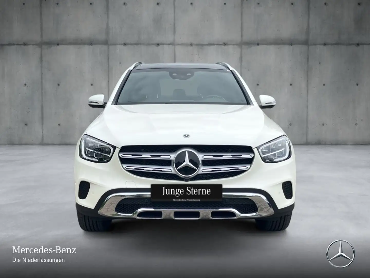 Mercedes-Benz GLC 300 de 4M PANO+360+AHK+LED+FAHRASS+BURMESTER Weiß - 2