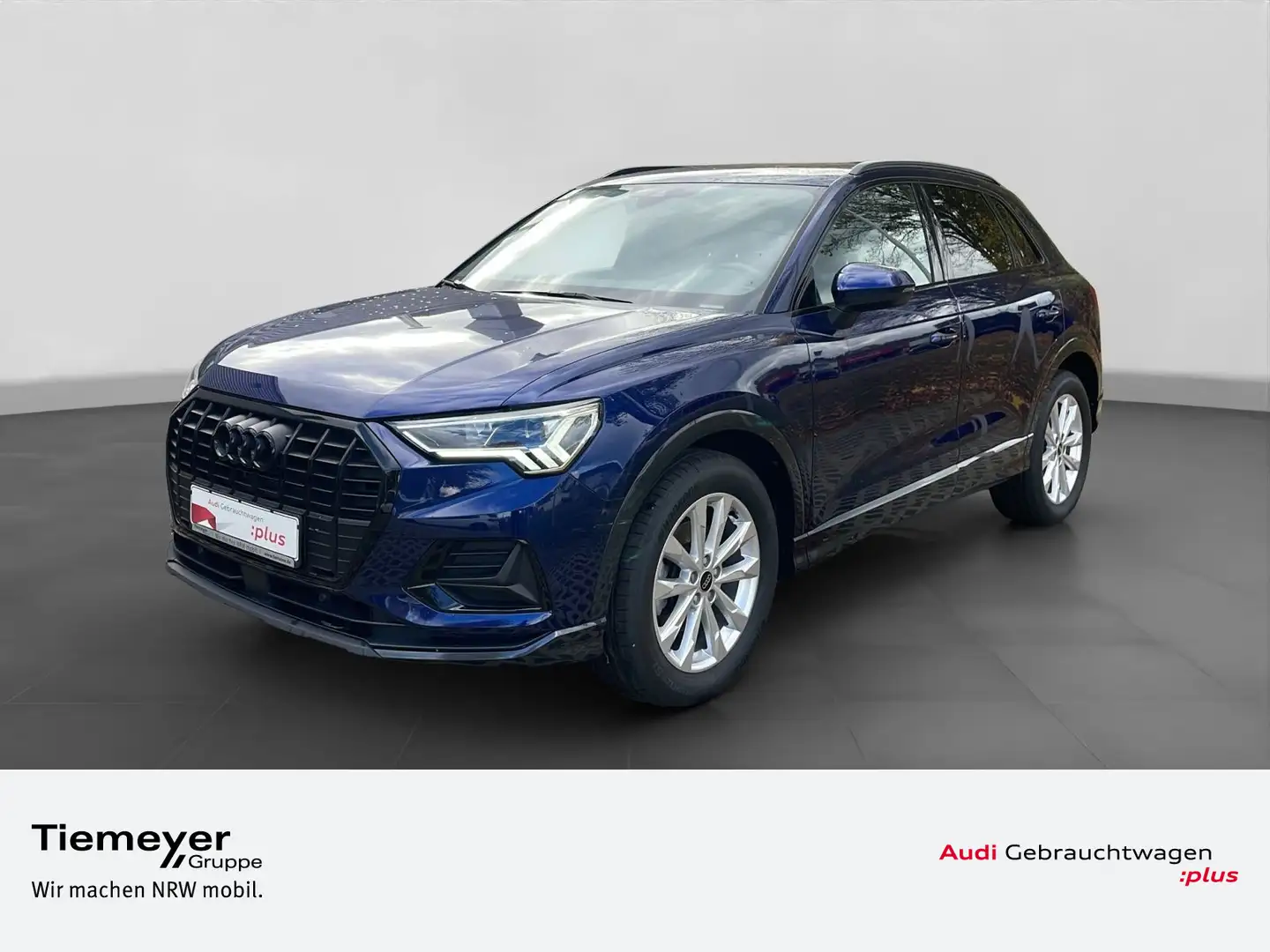 Audi Q3 35 TDI S LINE OPTIK-PKT AHK NAVI+ LED Blau - 1