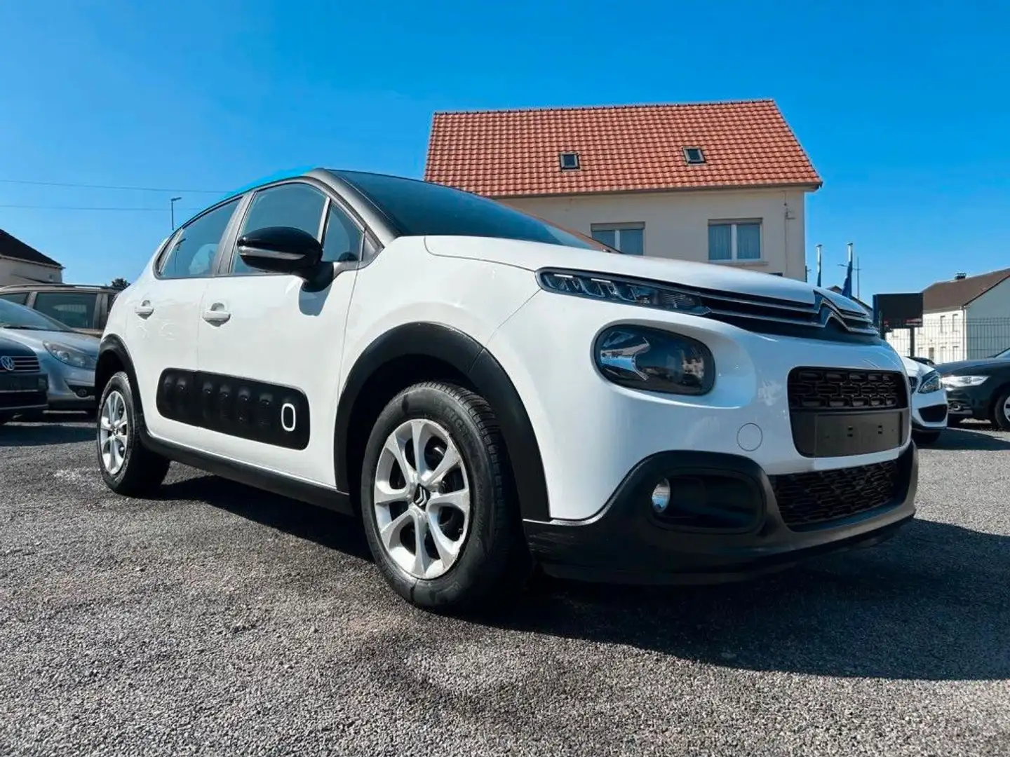 Citroen C3 Shine 1.HAND PDC + SHZ + NAVI + TEMP Blanc - 1